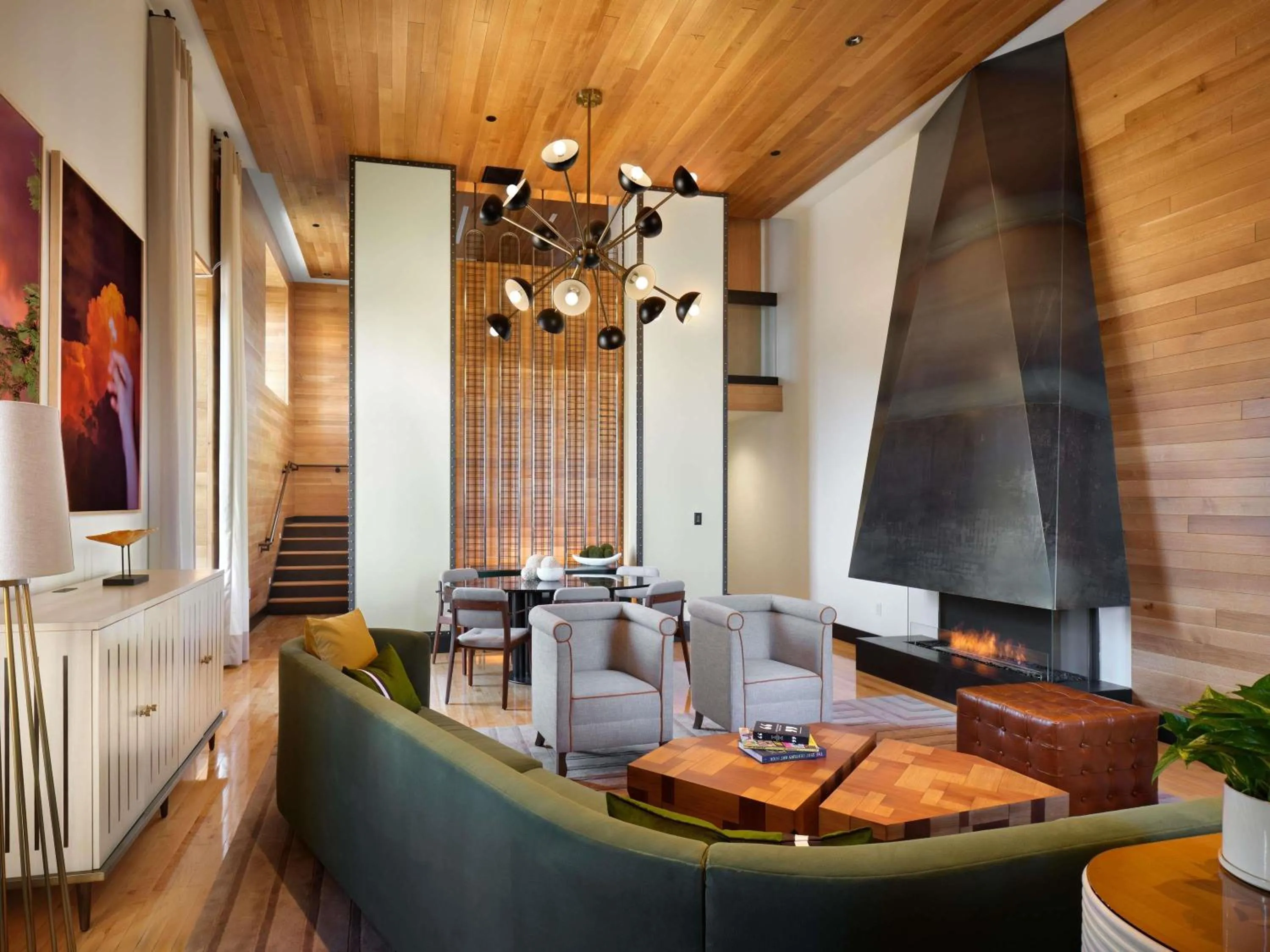 Bedroom in 21c Museum Hotel St Louis