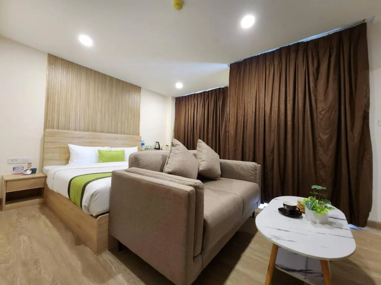 Bed in iCheck inn Darisa Patong