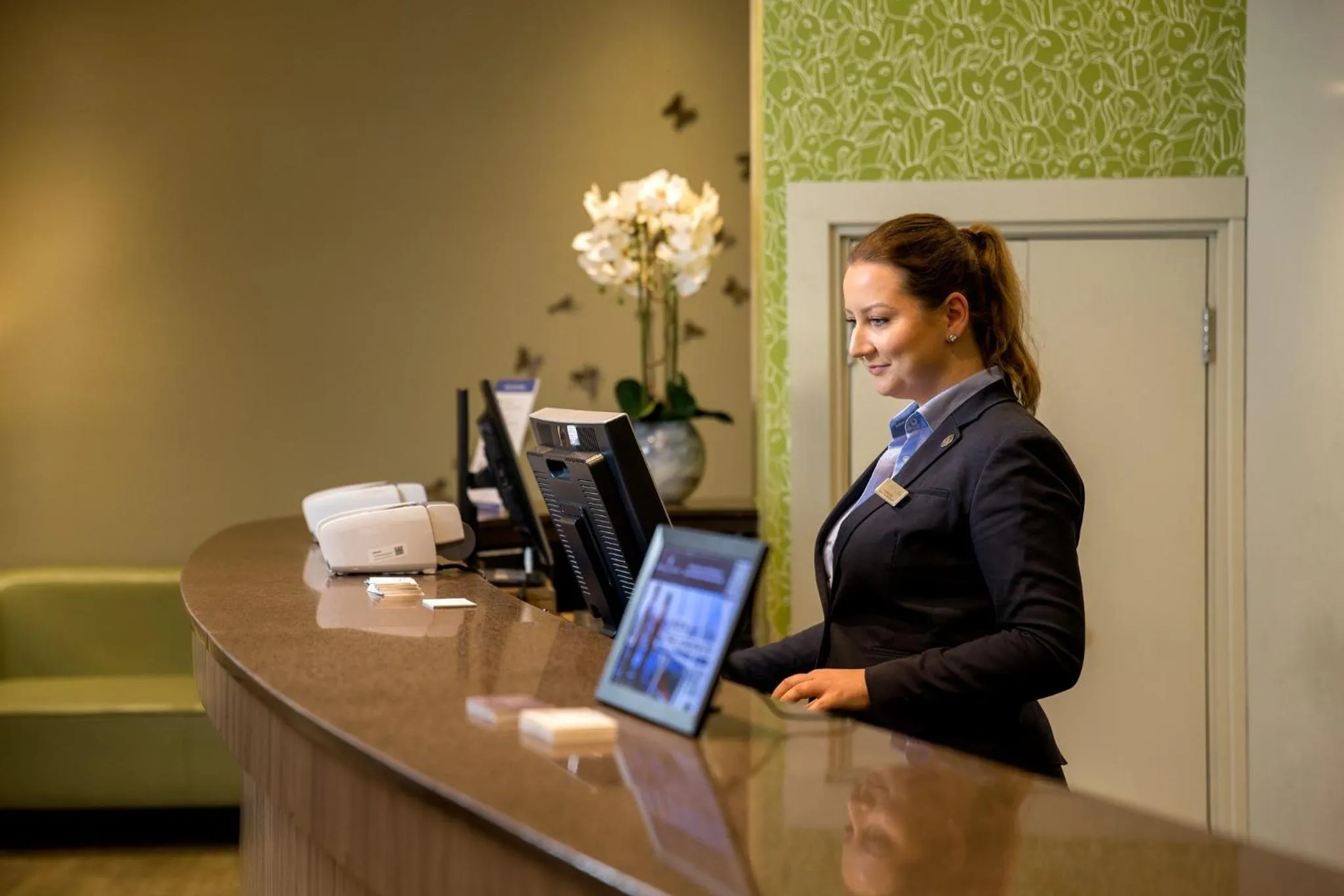 Lobby or reception in Bedford Hotel