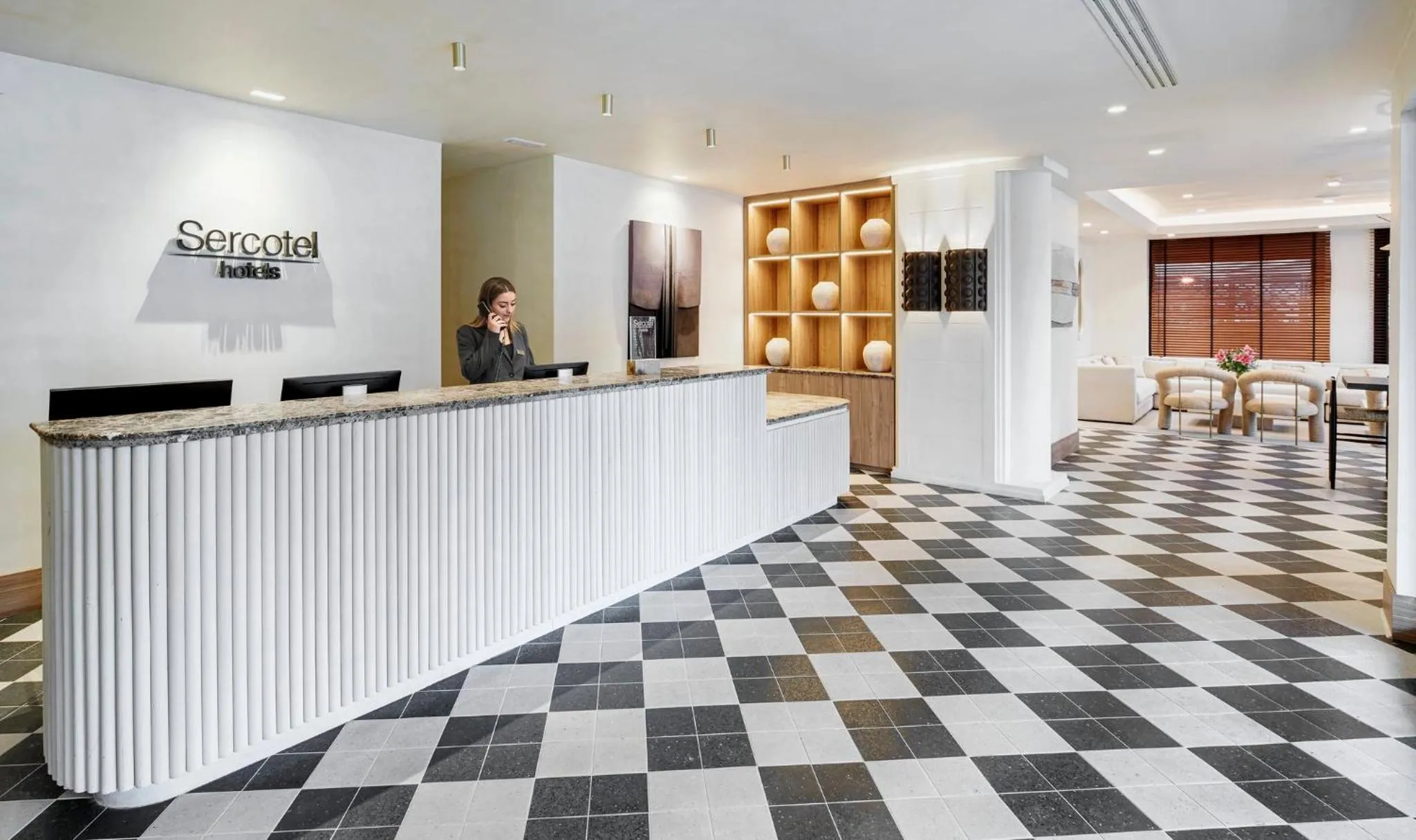 Lobby or reception in Sercotel Pozuelo