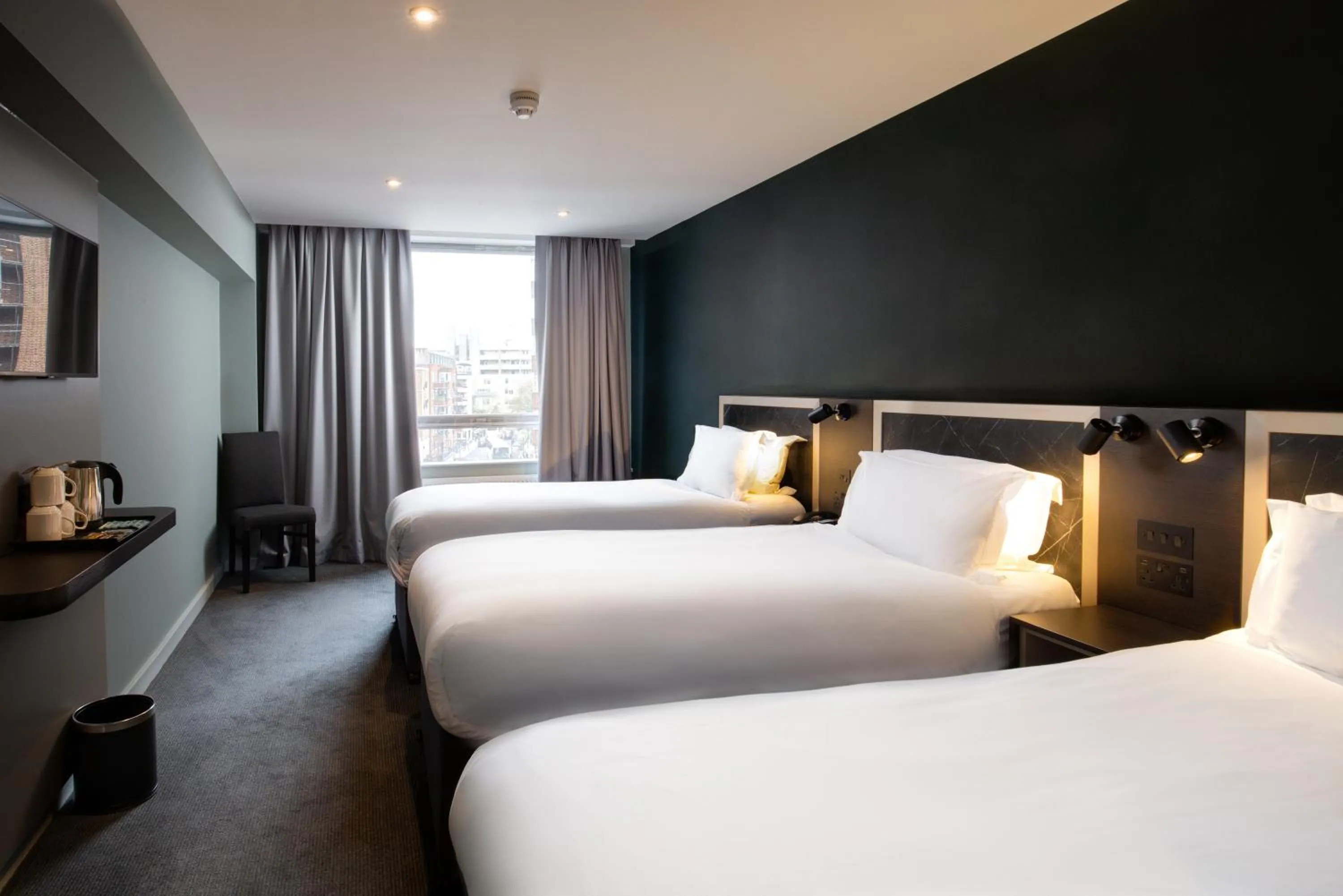 Bed in Royal National Hotel