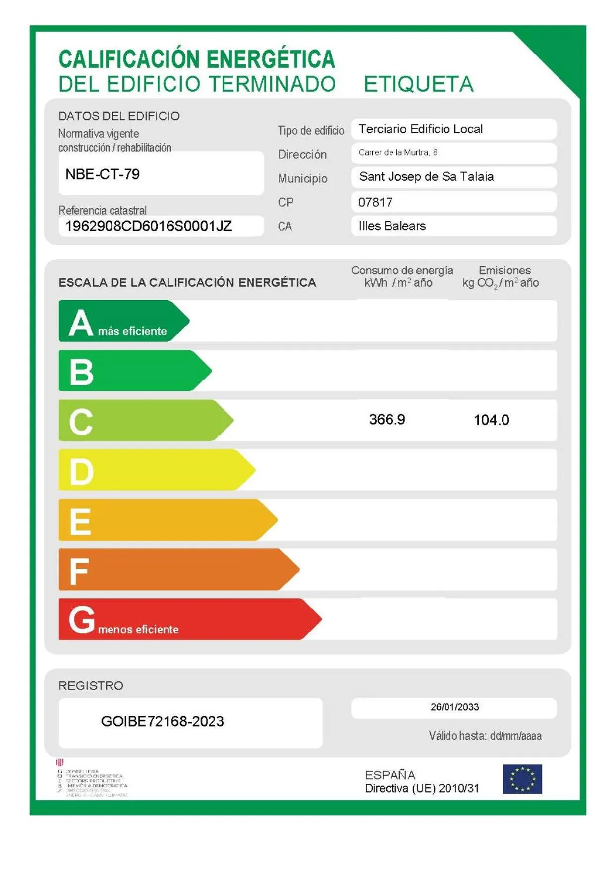 Logo/Certificate/Sign in Aparthotel Vibra Mogambo - Adults only