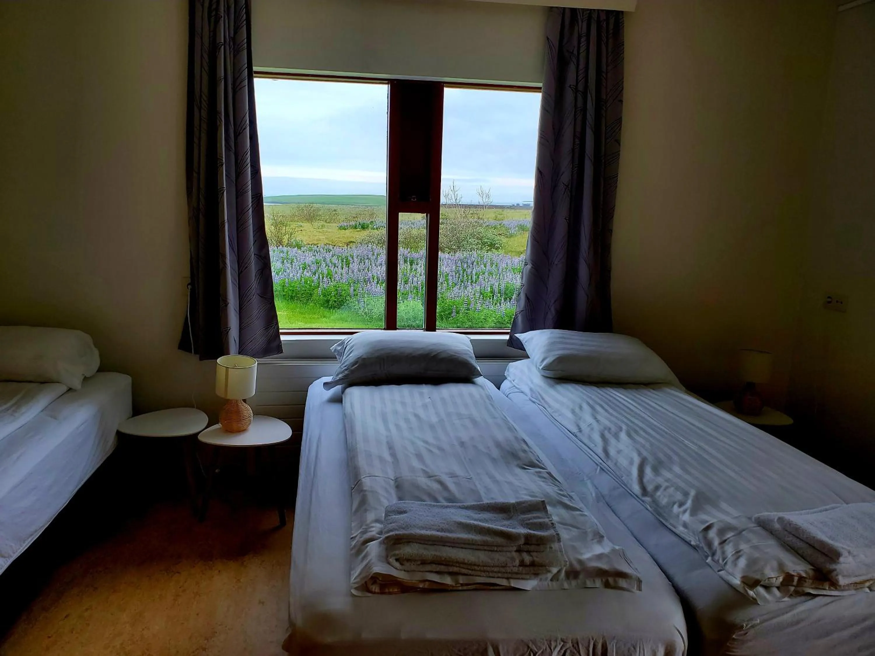 Bed in Víðines Guesthouse