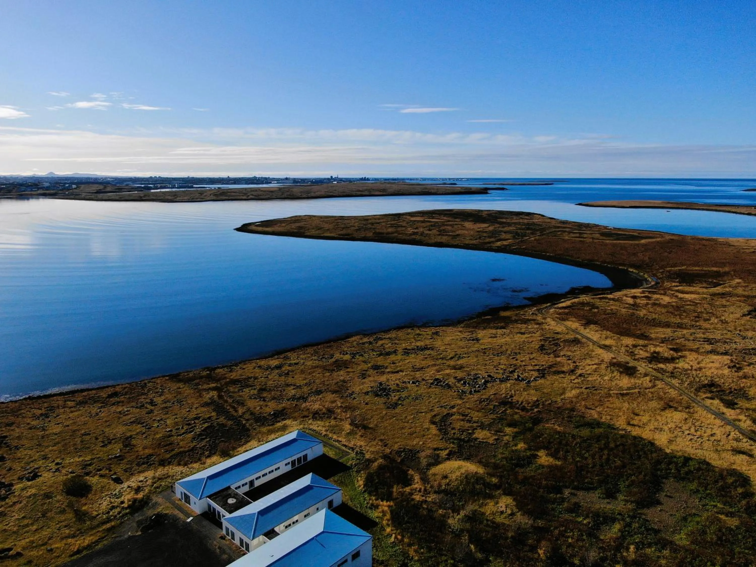 Natural landscape in Víðines Guesthouse