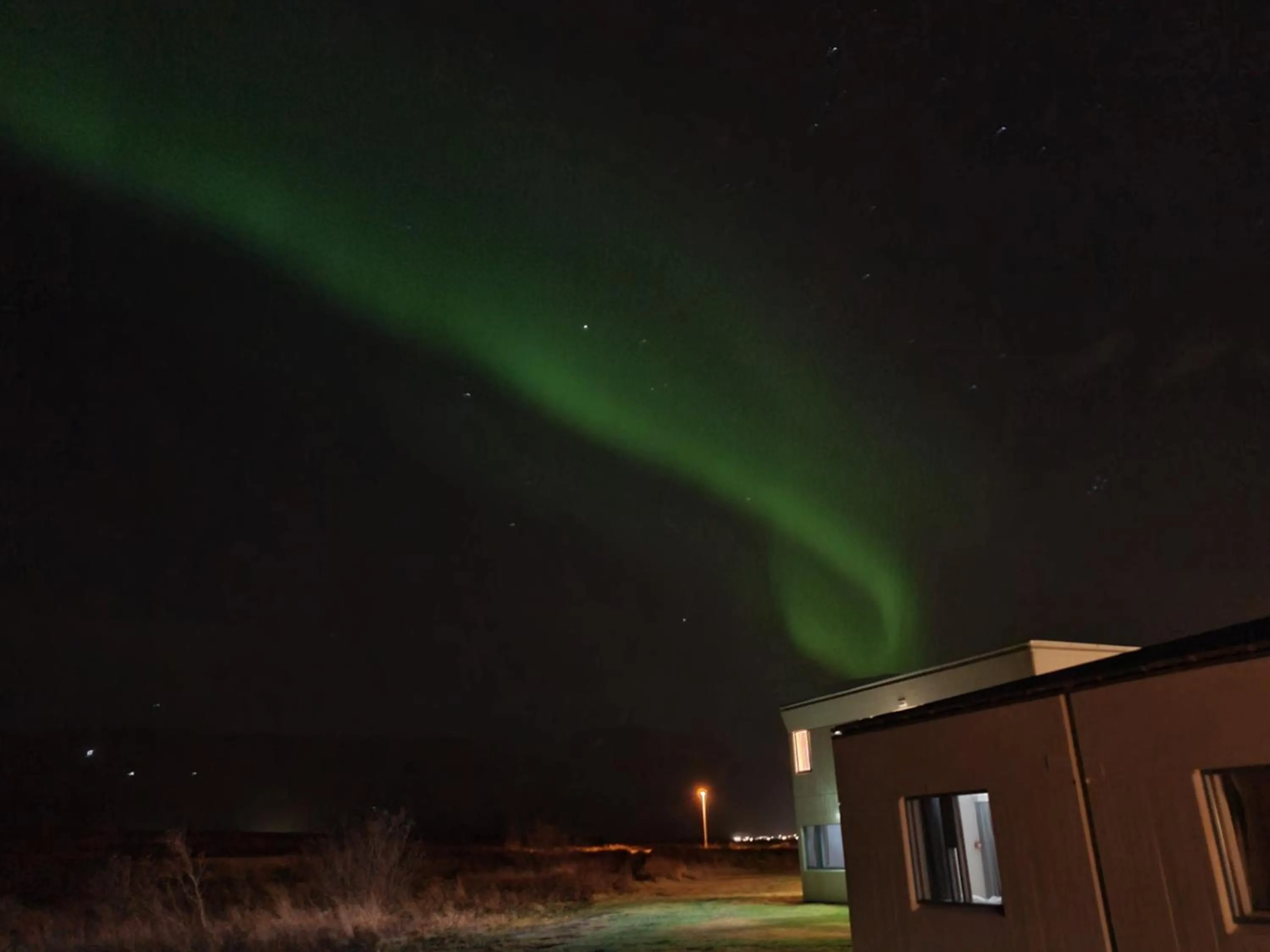 Property building in Víðines Guesthouse