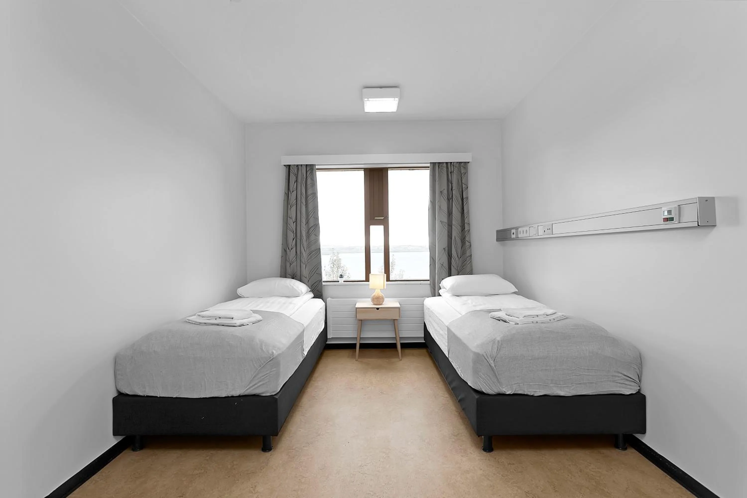 Bed in Víðines Guesthouse