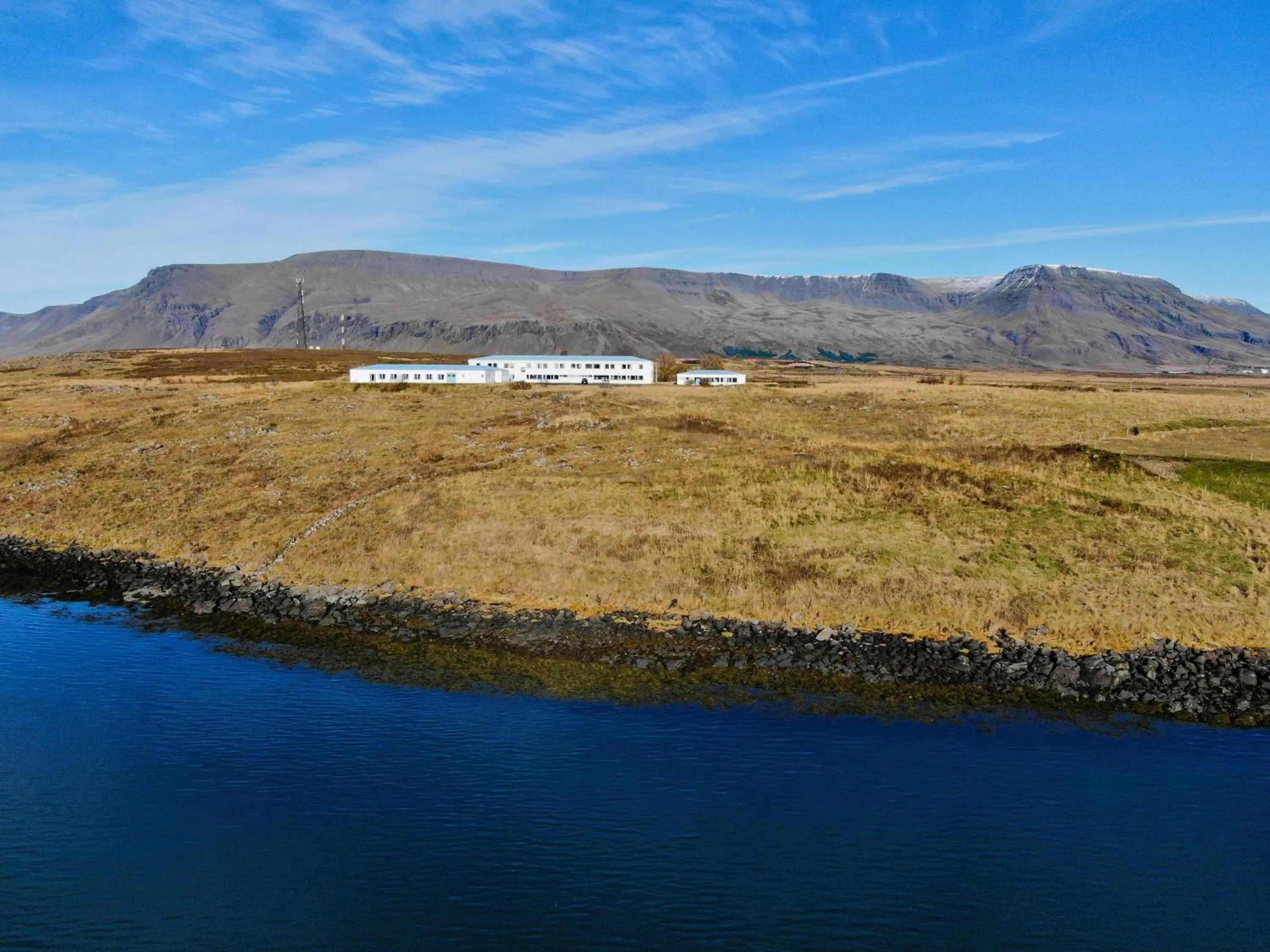Natural landscape in Víðines Guesthouse