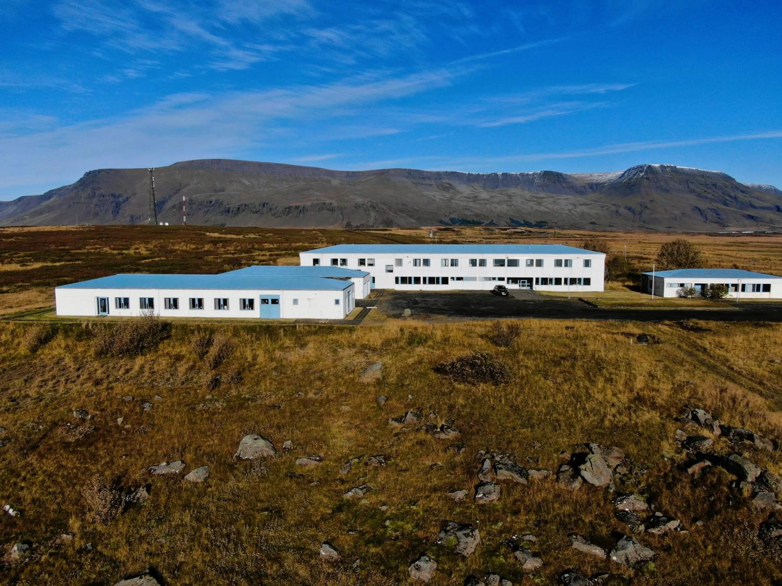 Property building in Víðines Guesthouse