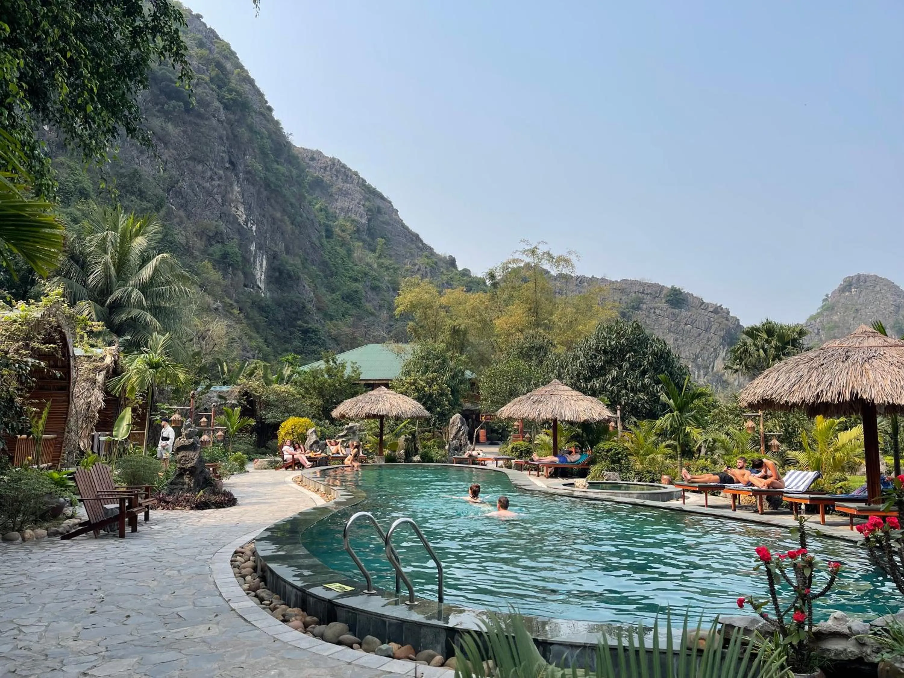 Pool view in THE GOAT BOUTIQUE RESORT