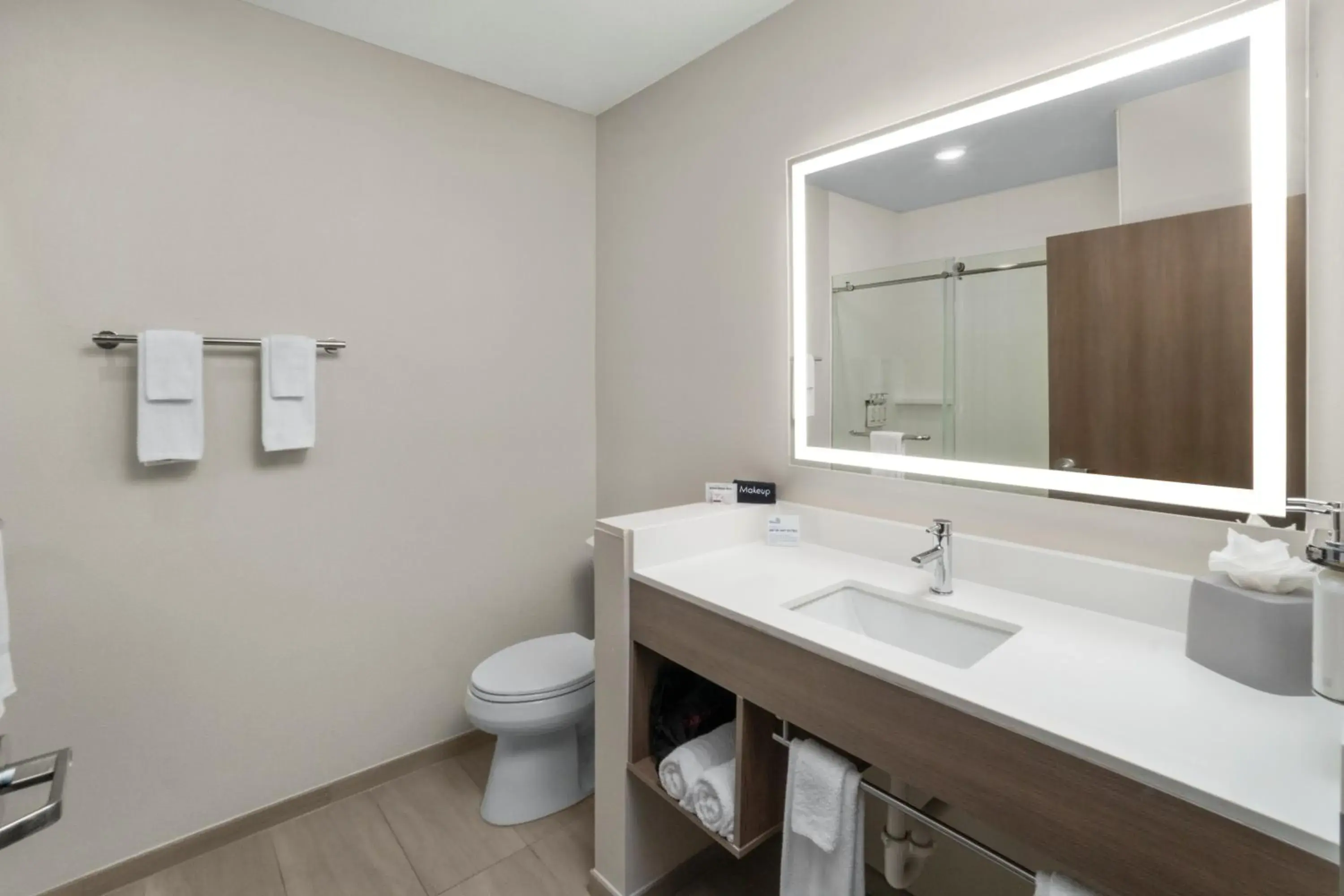 Standard King Room with Walk-In Shower in Holiday Inn Express - Hattiesburg West - Univ Area Standard King Room with Walk-In Shower in Holiday Inn Express - Hattiesburg West - Univ Area