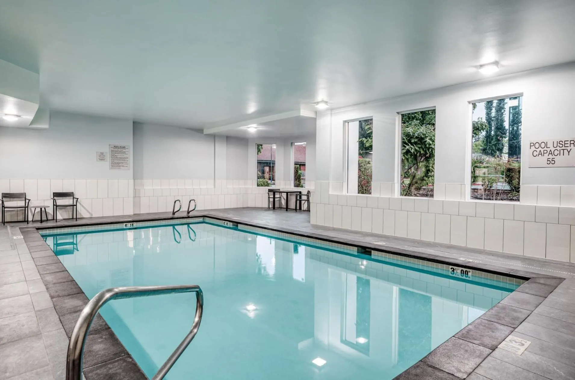 Pool view in Staybridge Suites Federal Way - Seattle South by IHG