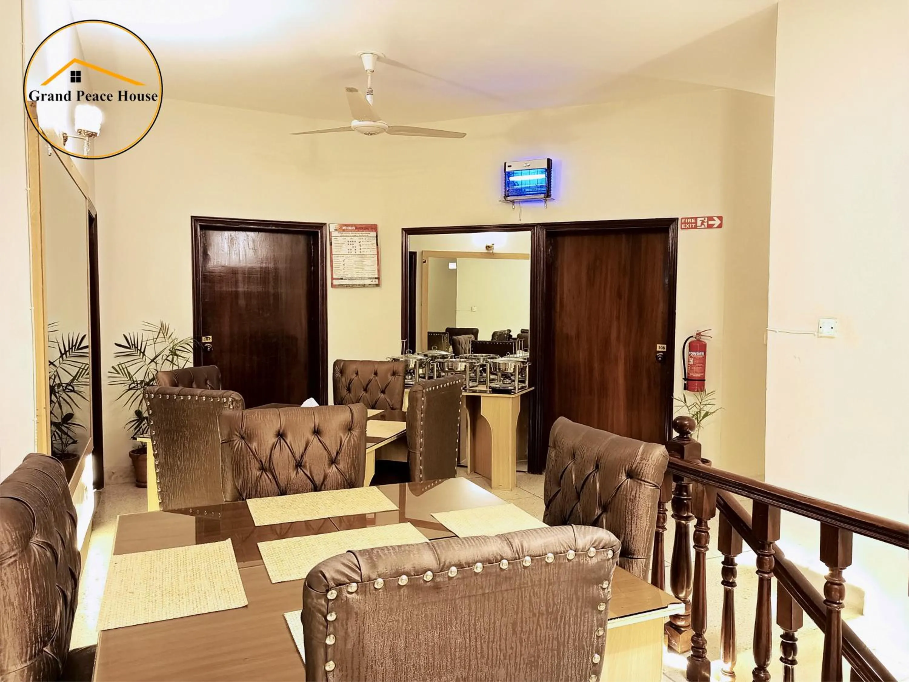 Dining area in Grand Peace House II