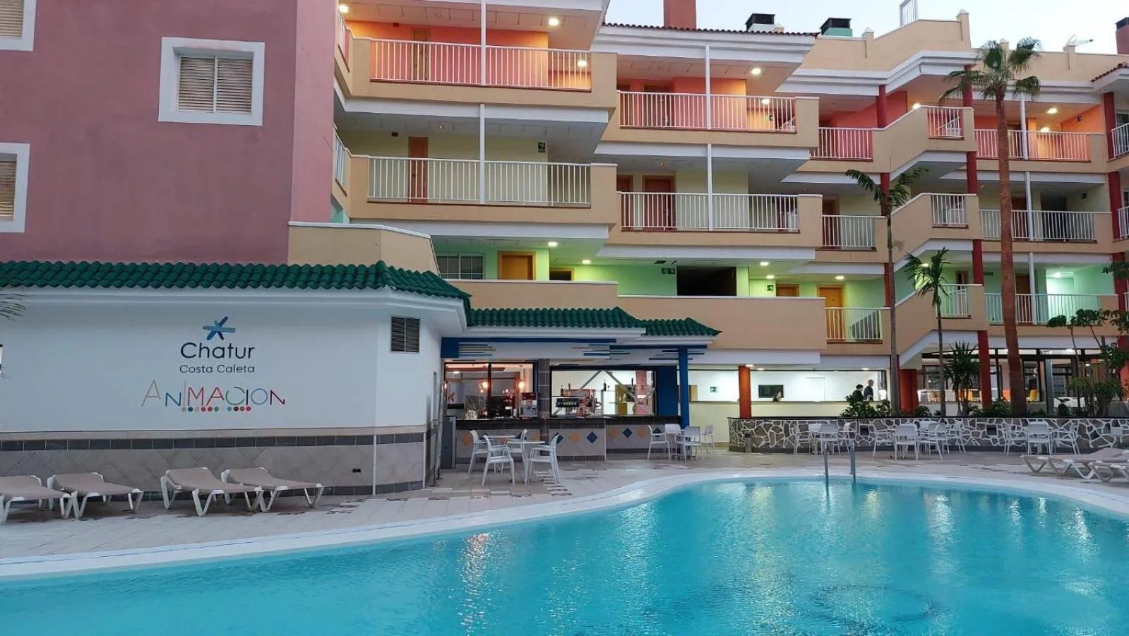 Lounge or bar in Hotel Chatur Costa Caleta