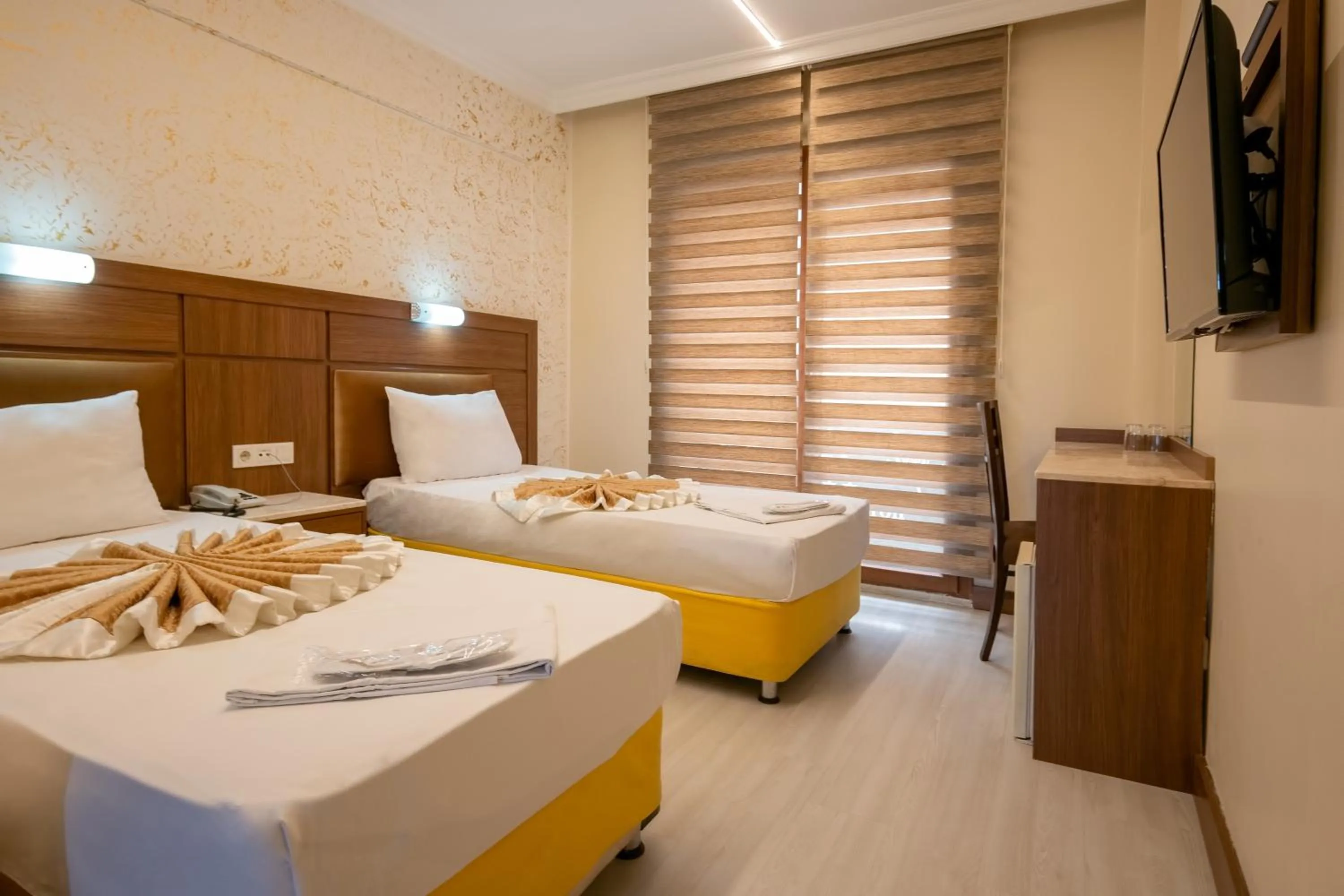 Bed in The Center Hotel