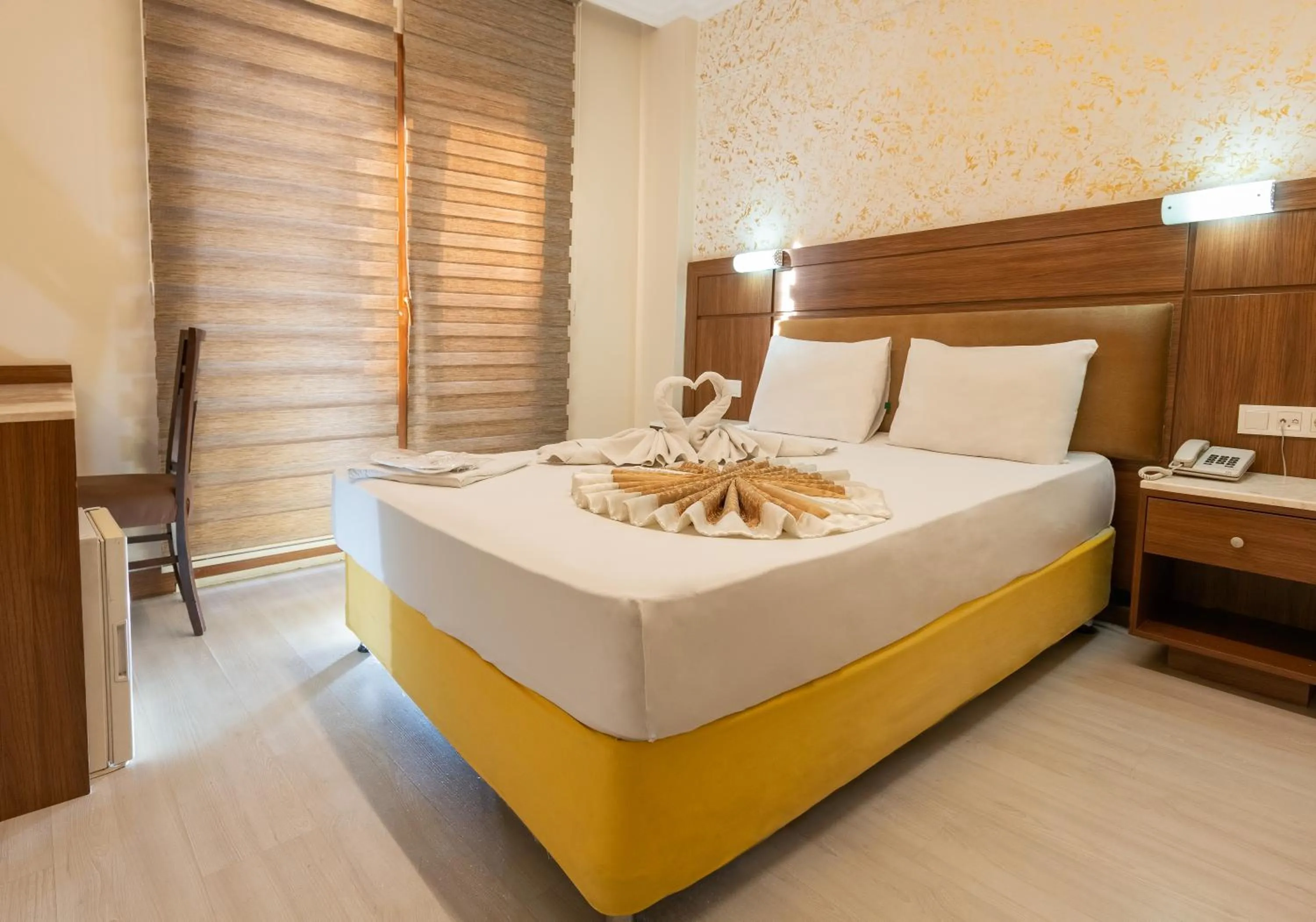 Bed in The Center Hotel