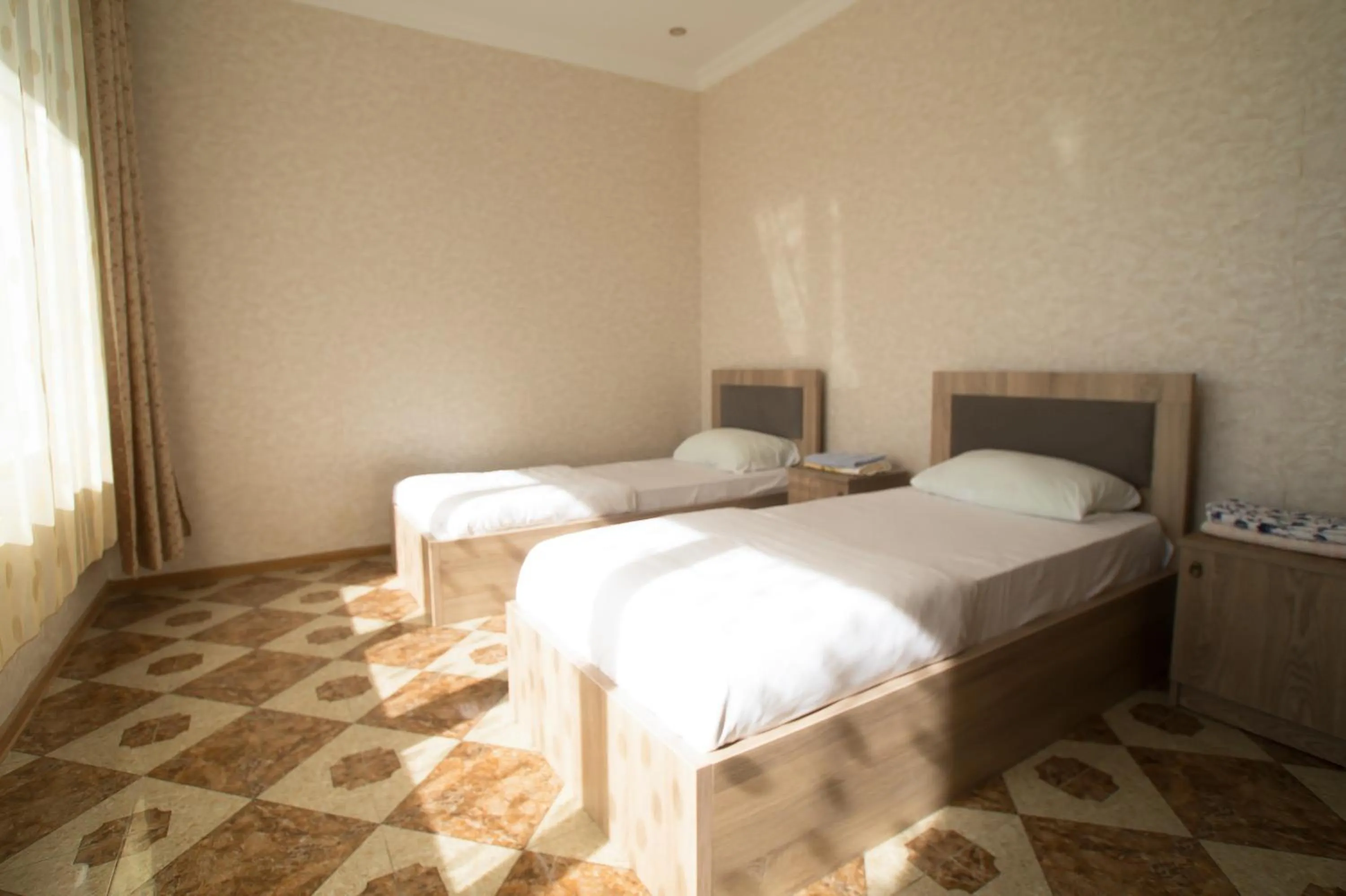 Bed in Bagrat Guest House