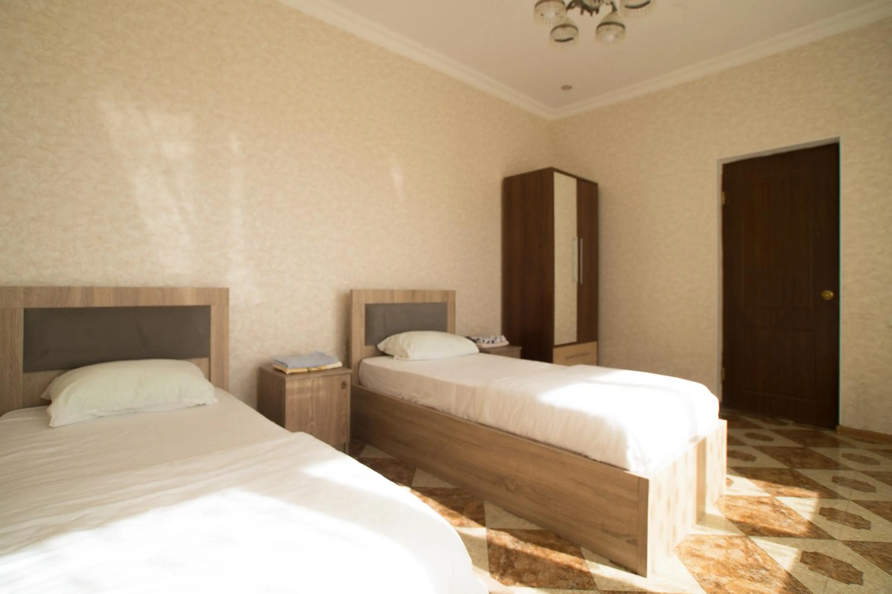 Bed in Bagrat Guest House