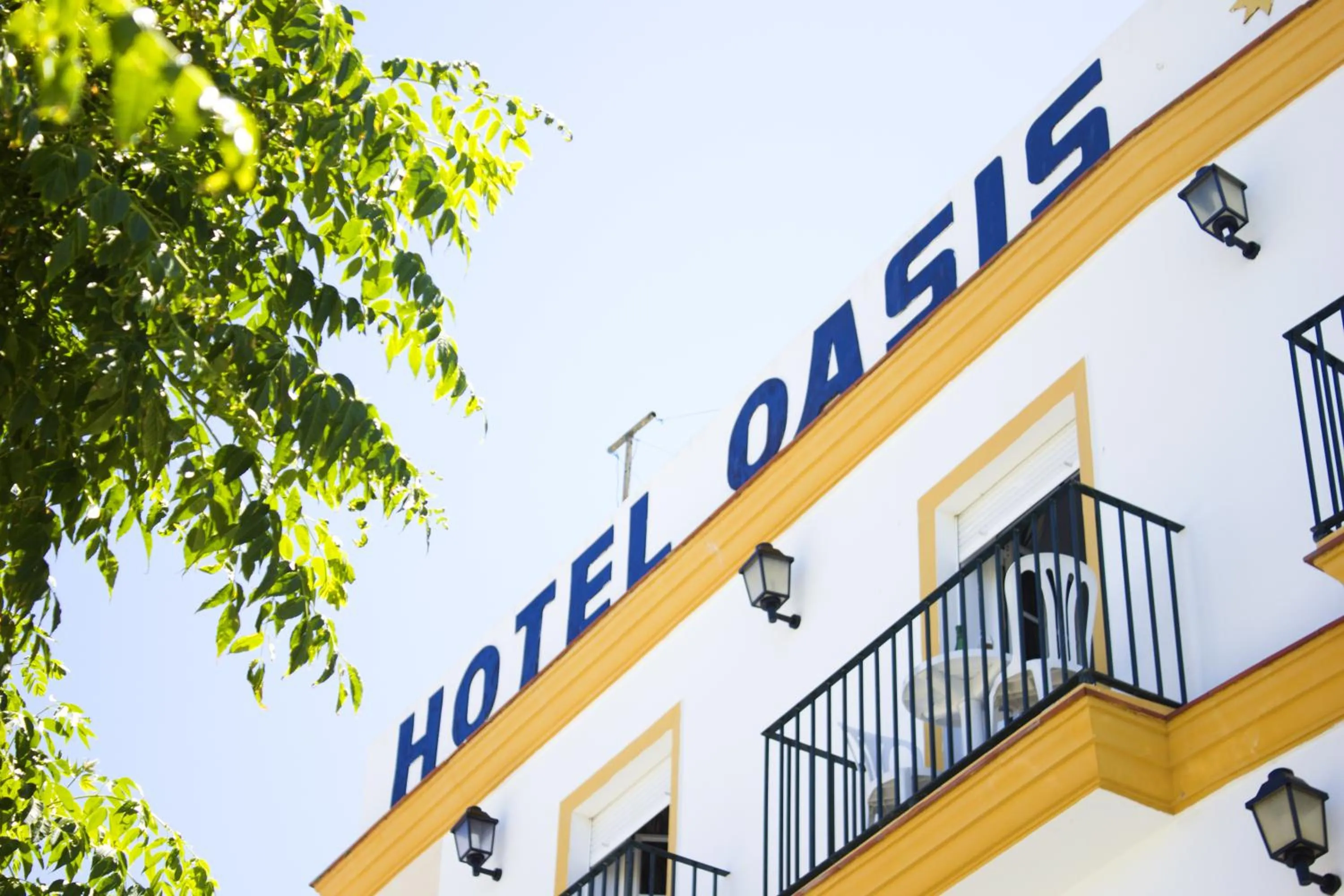 Property building in Hotel Oasis