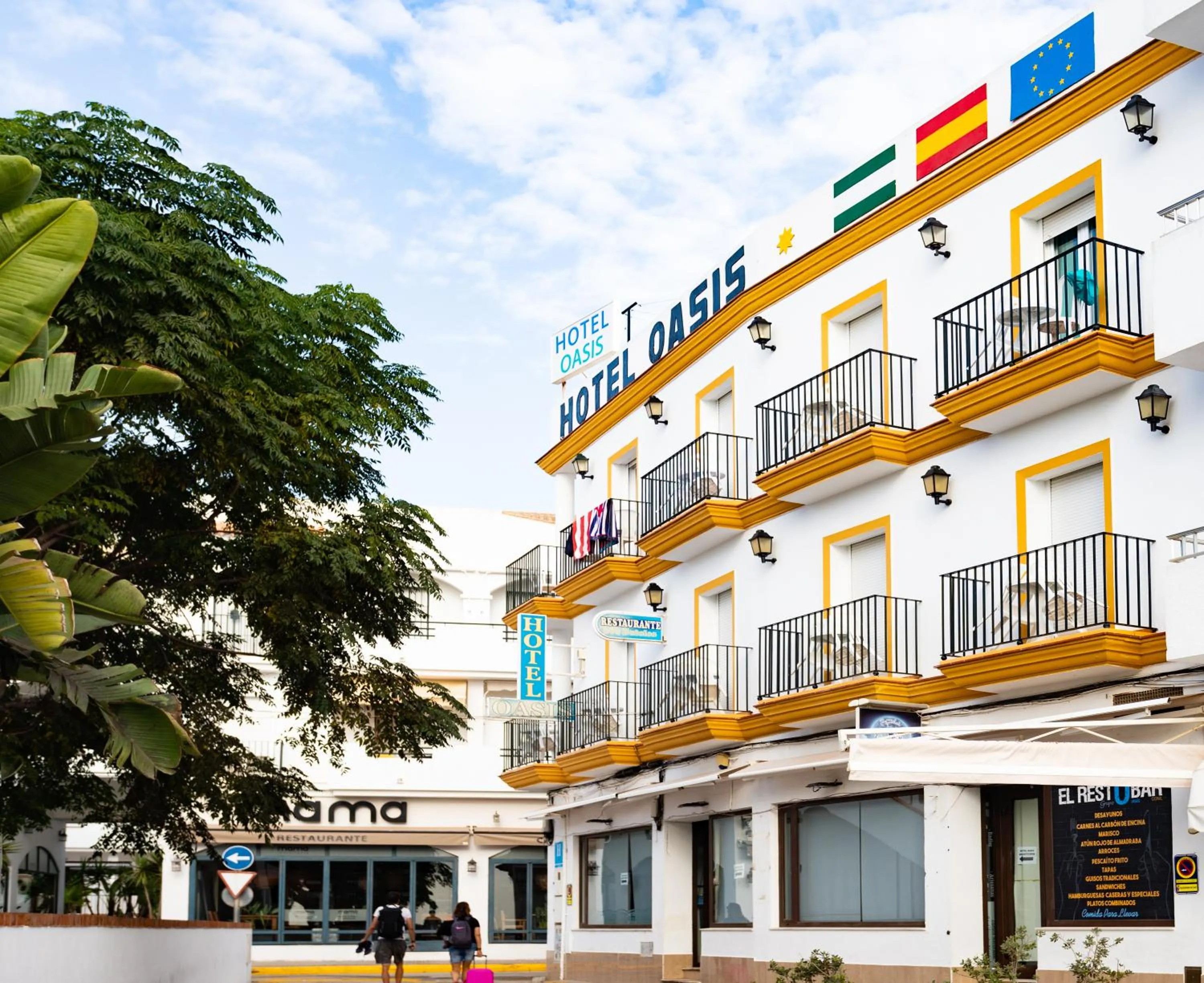 Property building in Hotel Oasis