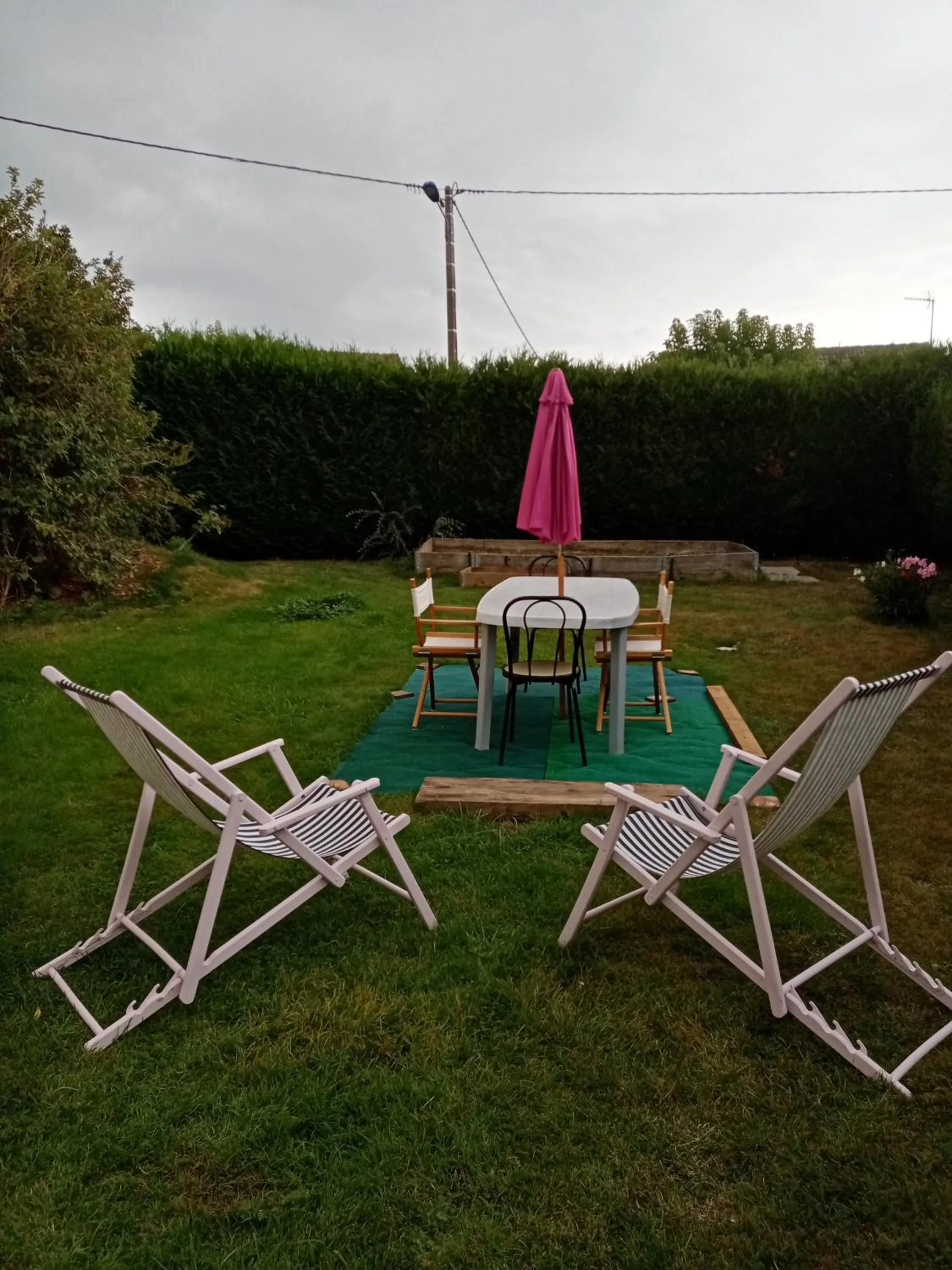 Balcony/Terrace, Garden in Au Calme