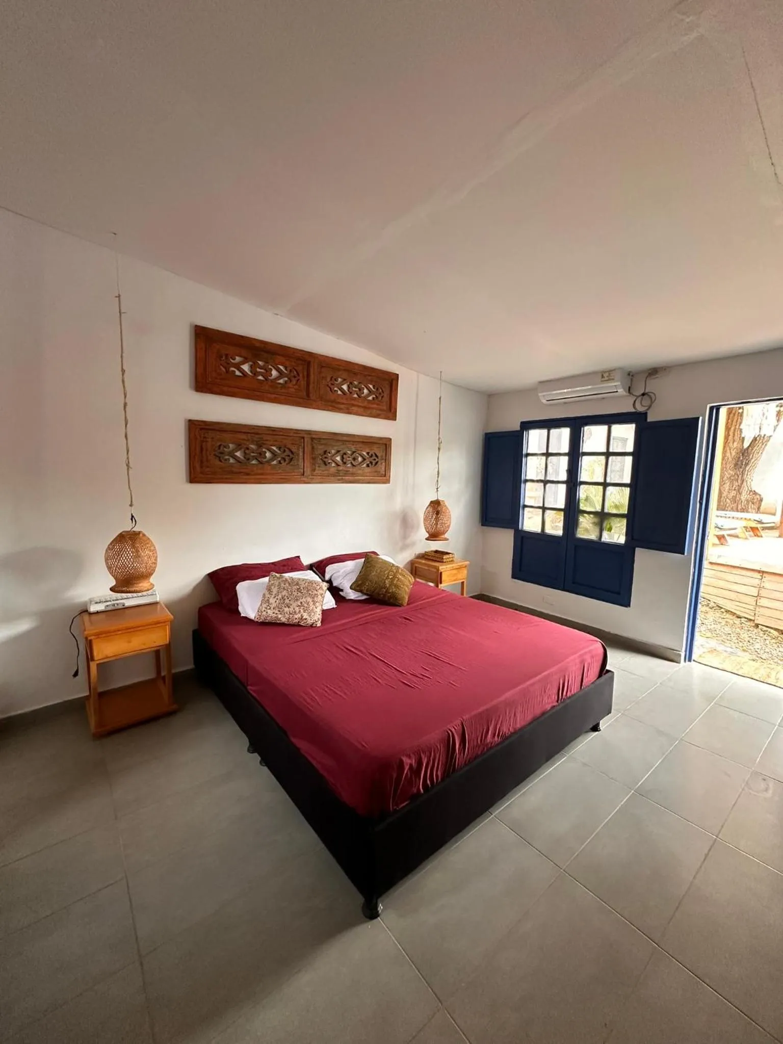 Bed in HOTEL RENASCI PALOMINO