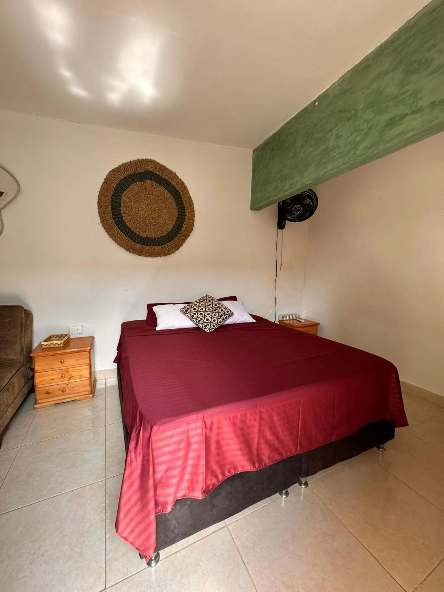 Bed in HOTEL RENASCI PALOMINO