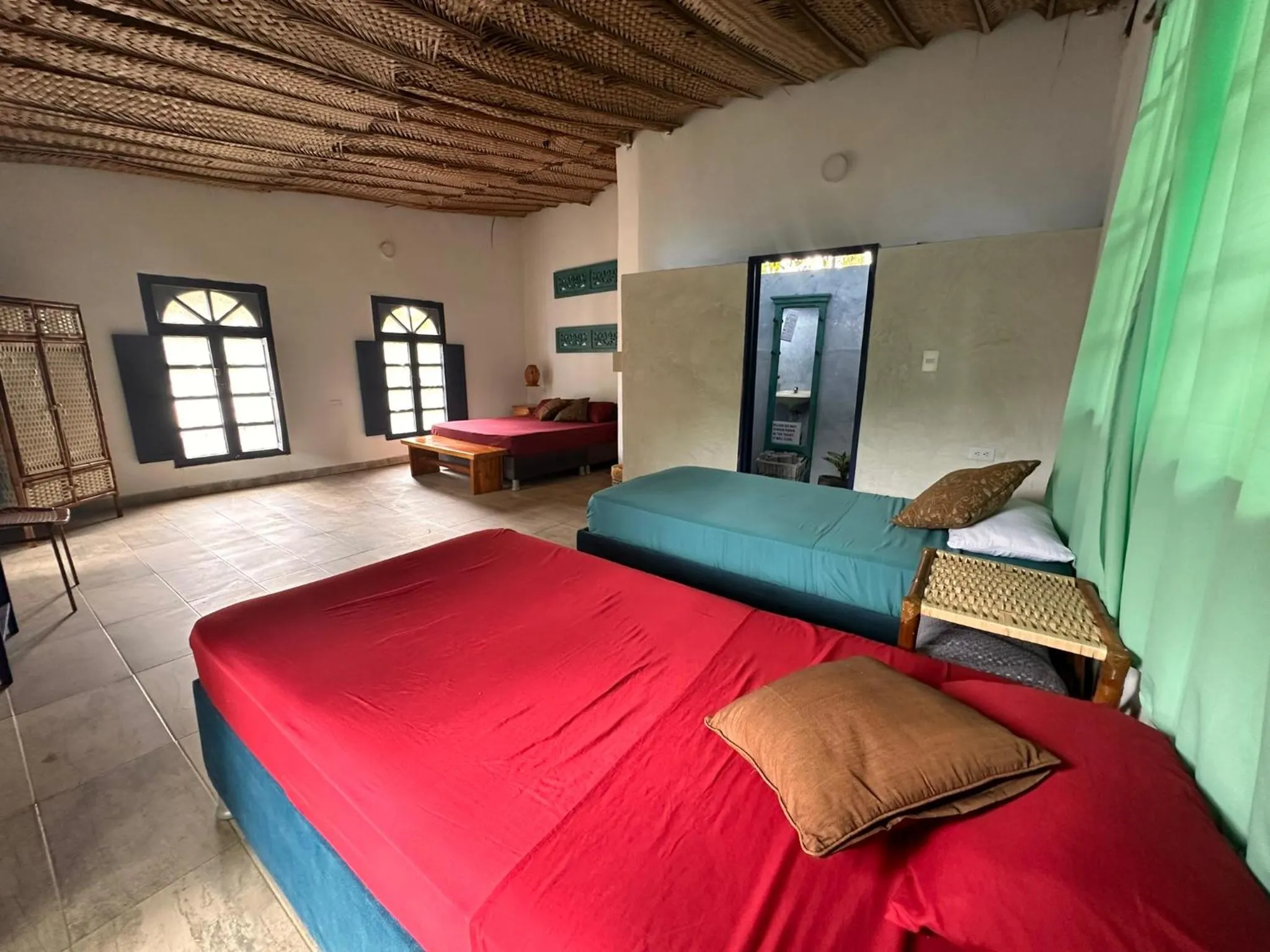 Bed in HOTEL RENASCI PALOMINO