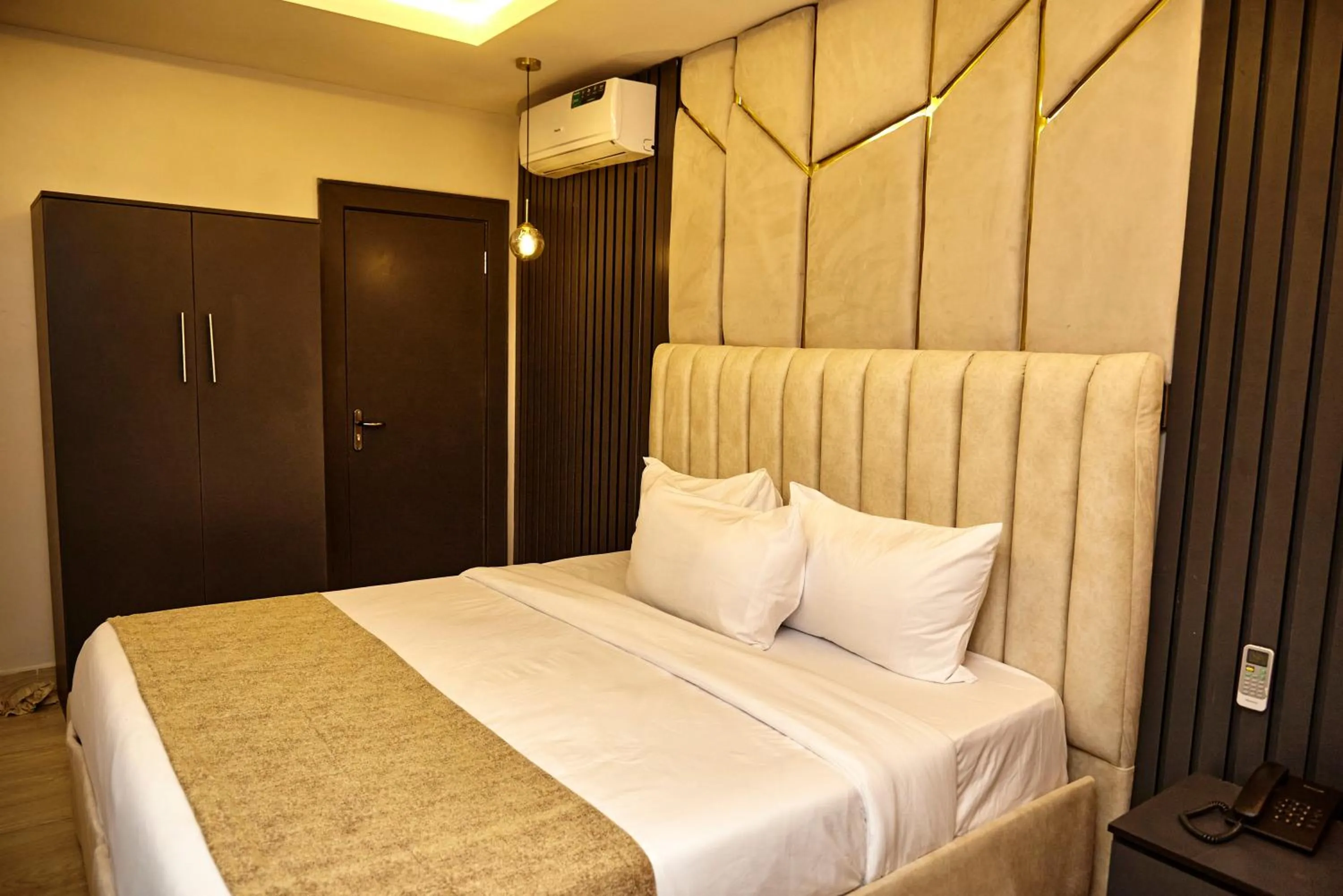 Bed in Mayfair Hotel Wuse2 Abuja