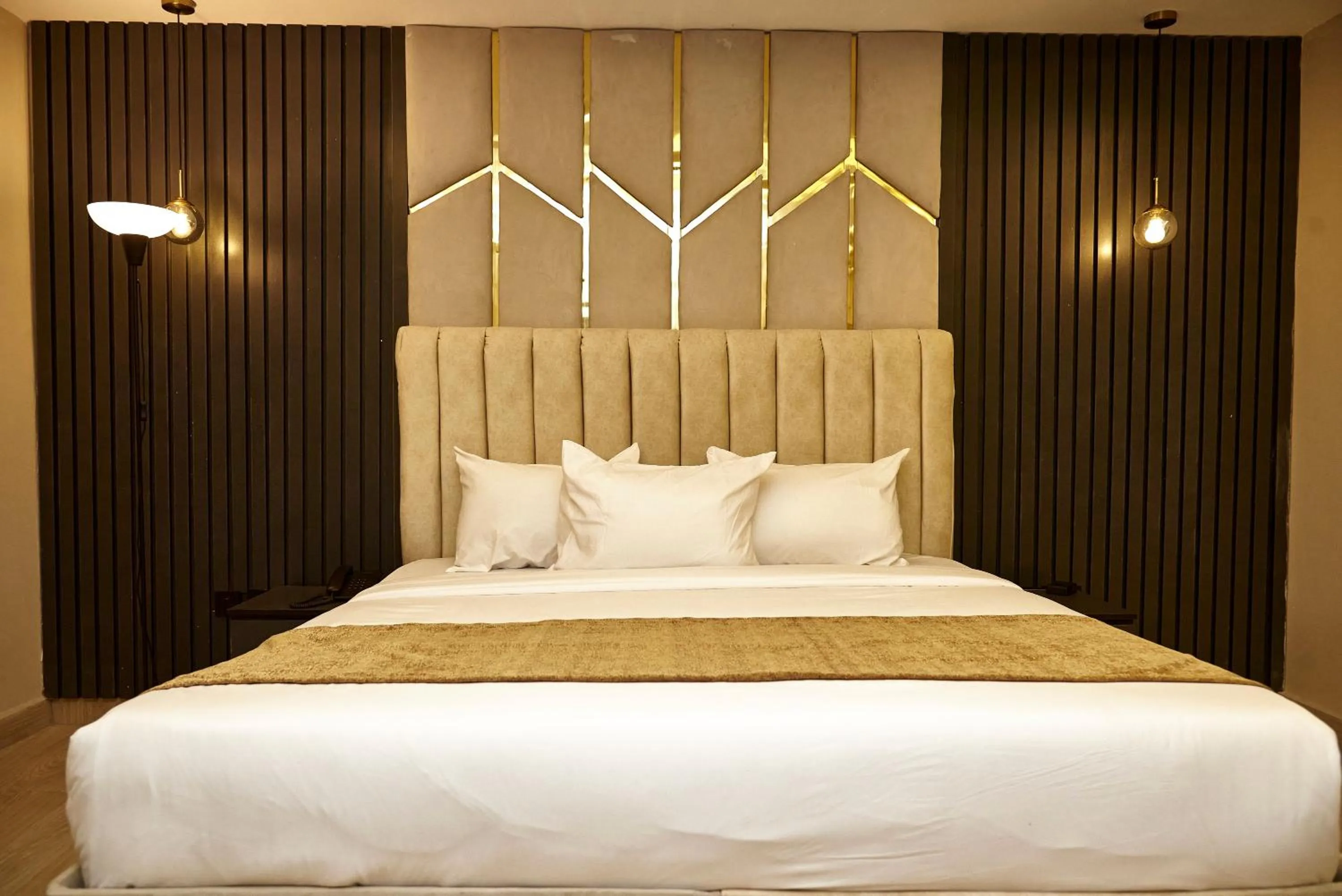 Bed in Mayfair Hotel Wuse2 Abuja
