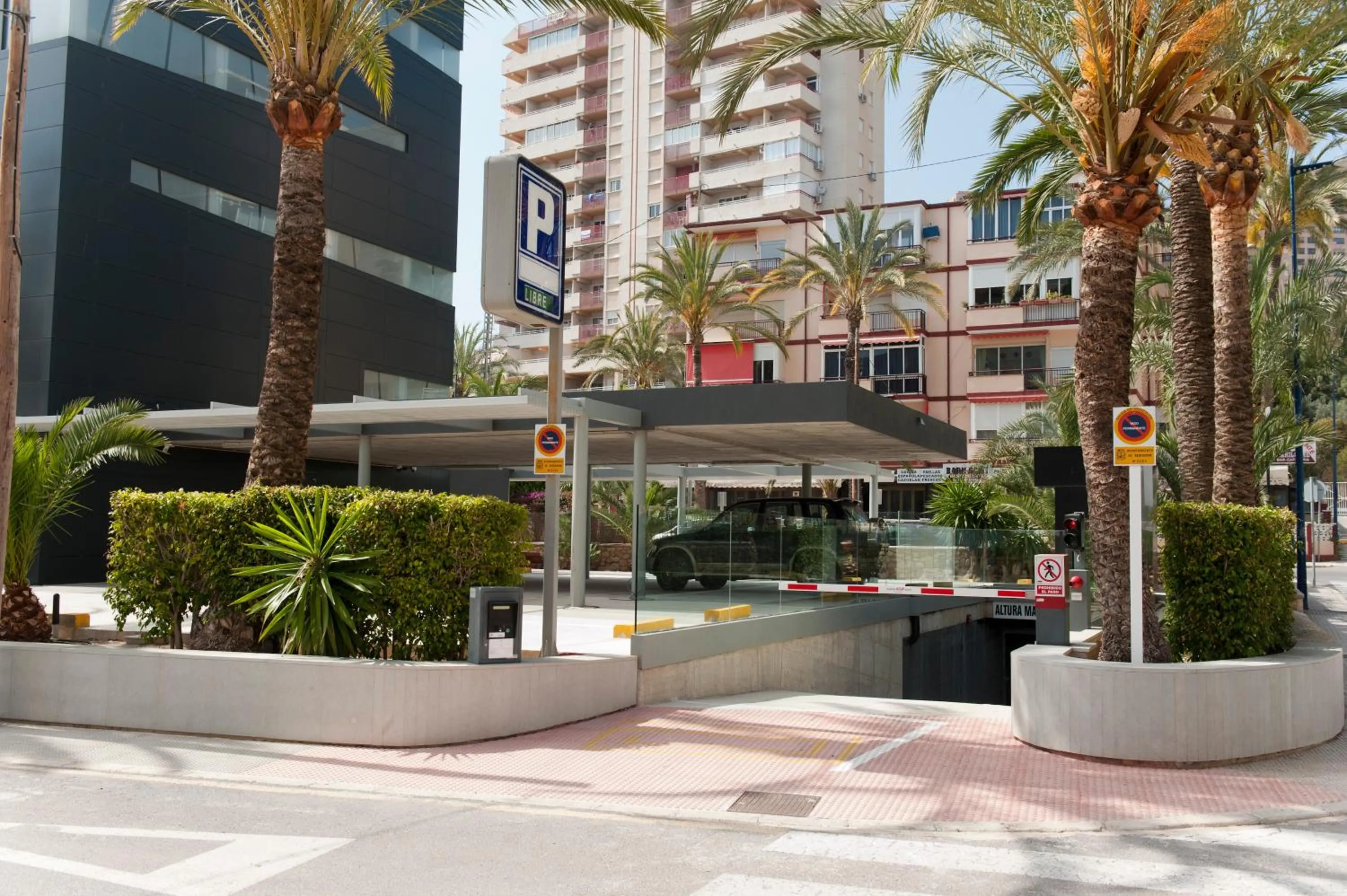 Facade/entrance in Hotel El Palmeral