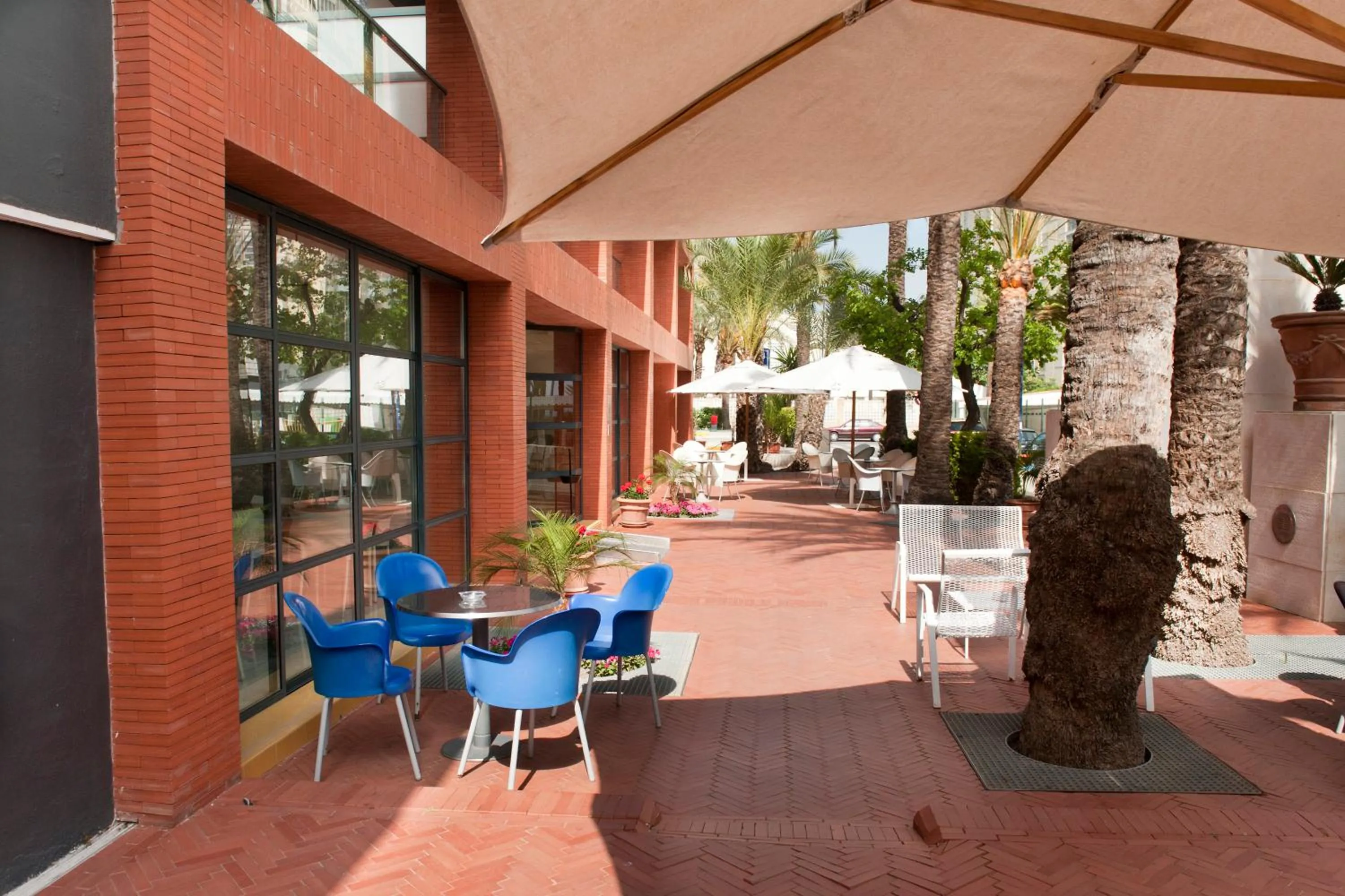 Facade/entrance in Hotel El Palmeral