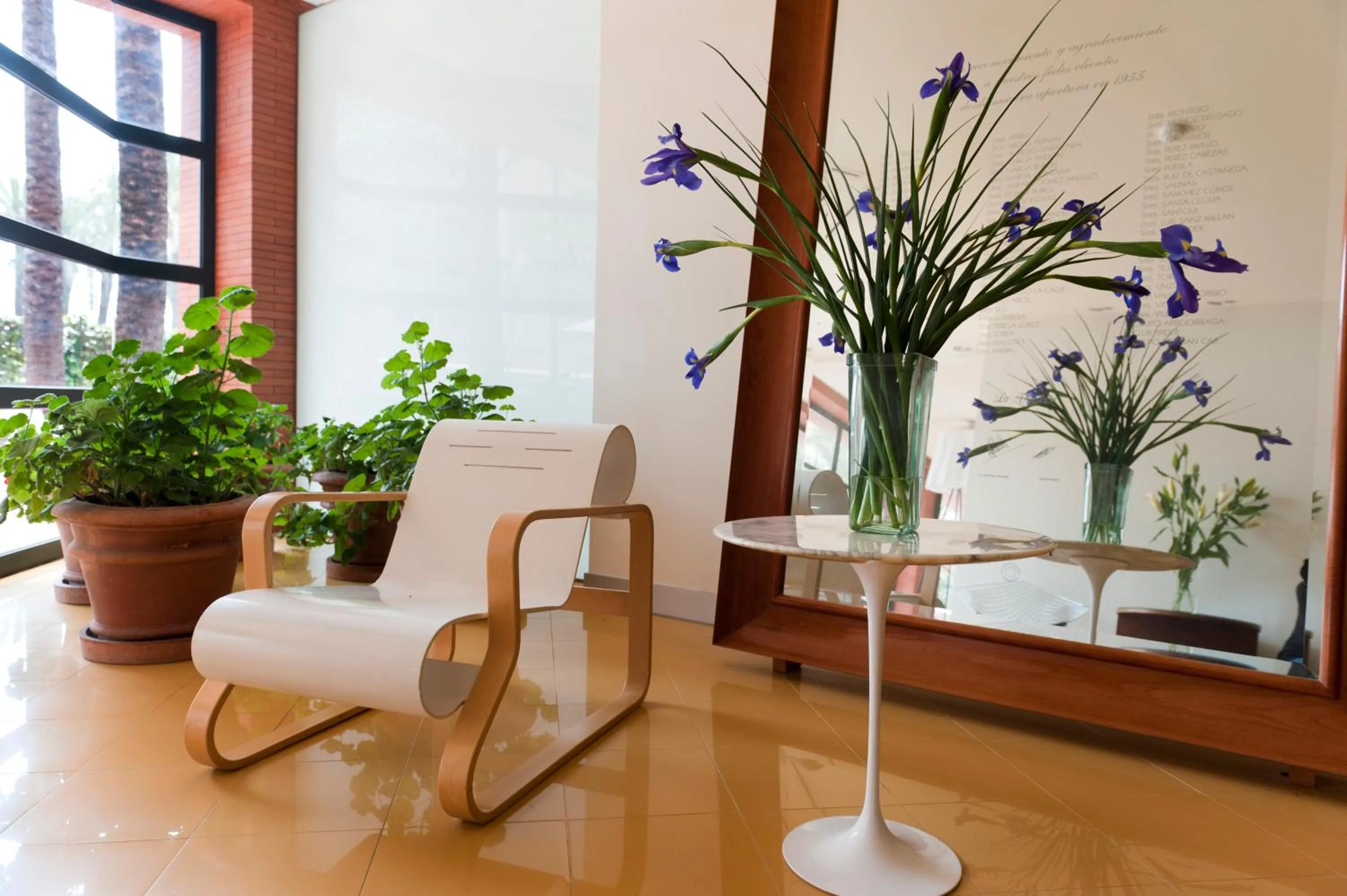 Lobby or reception in Hotel El Palmeral