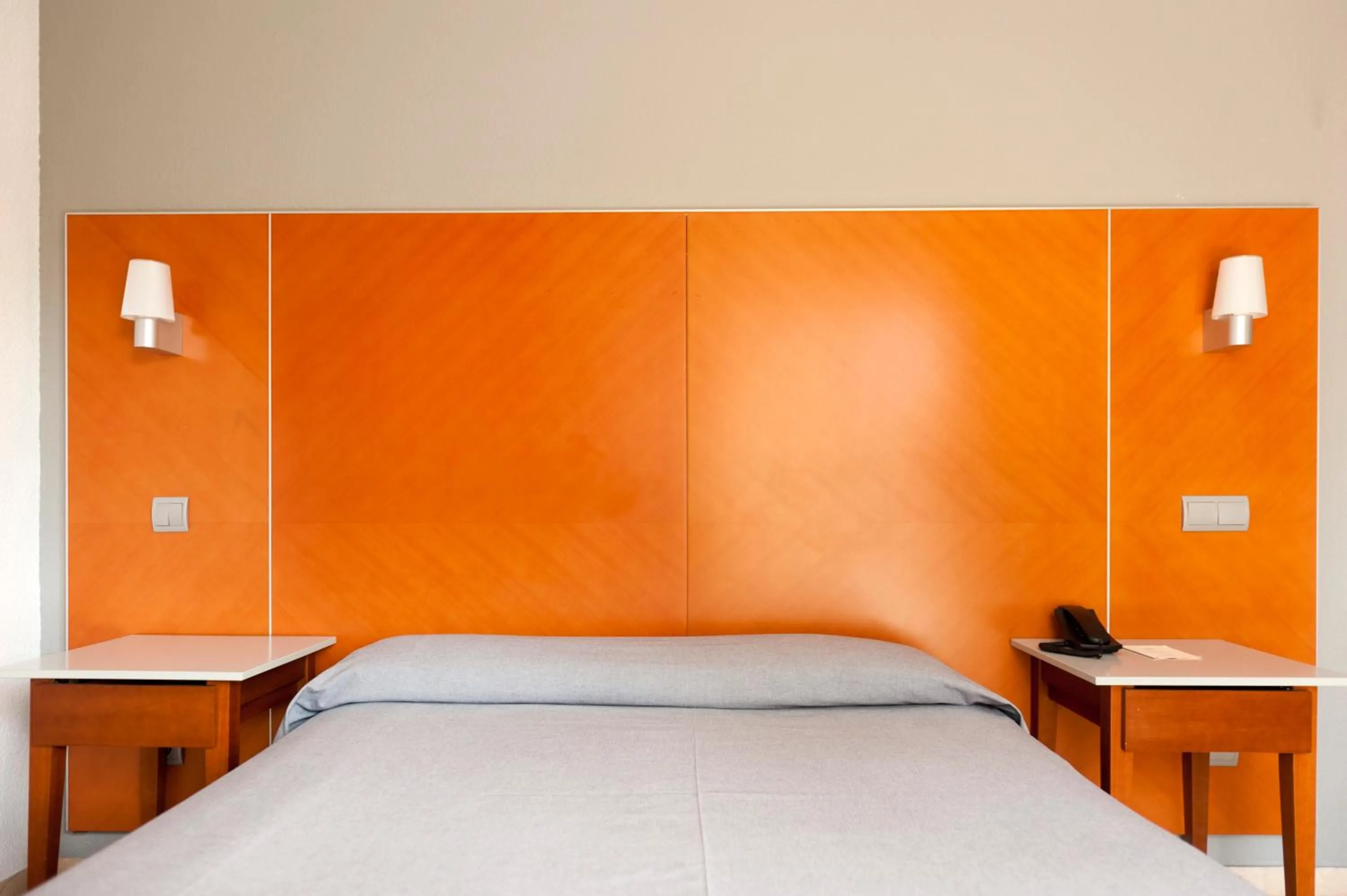 Bed in Hotel El Palmeral