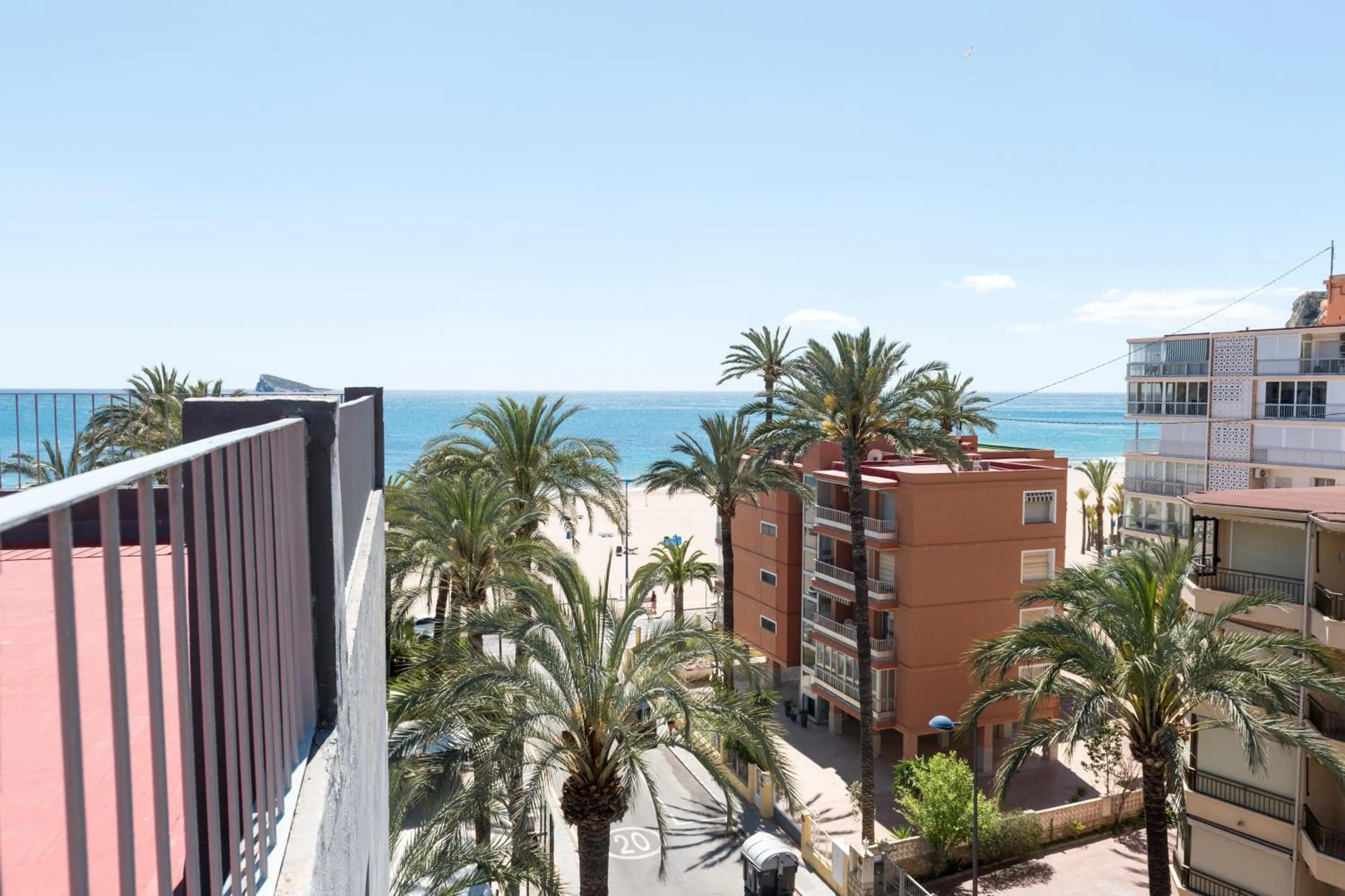 Sea view in Hotel El Palmeral