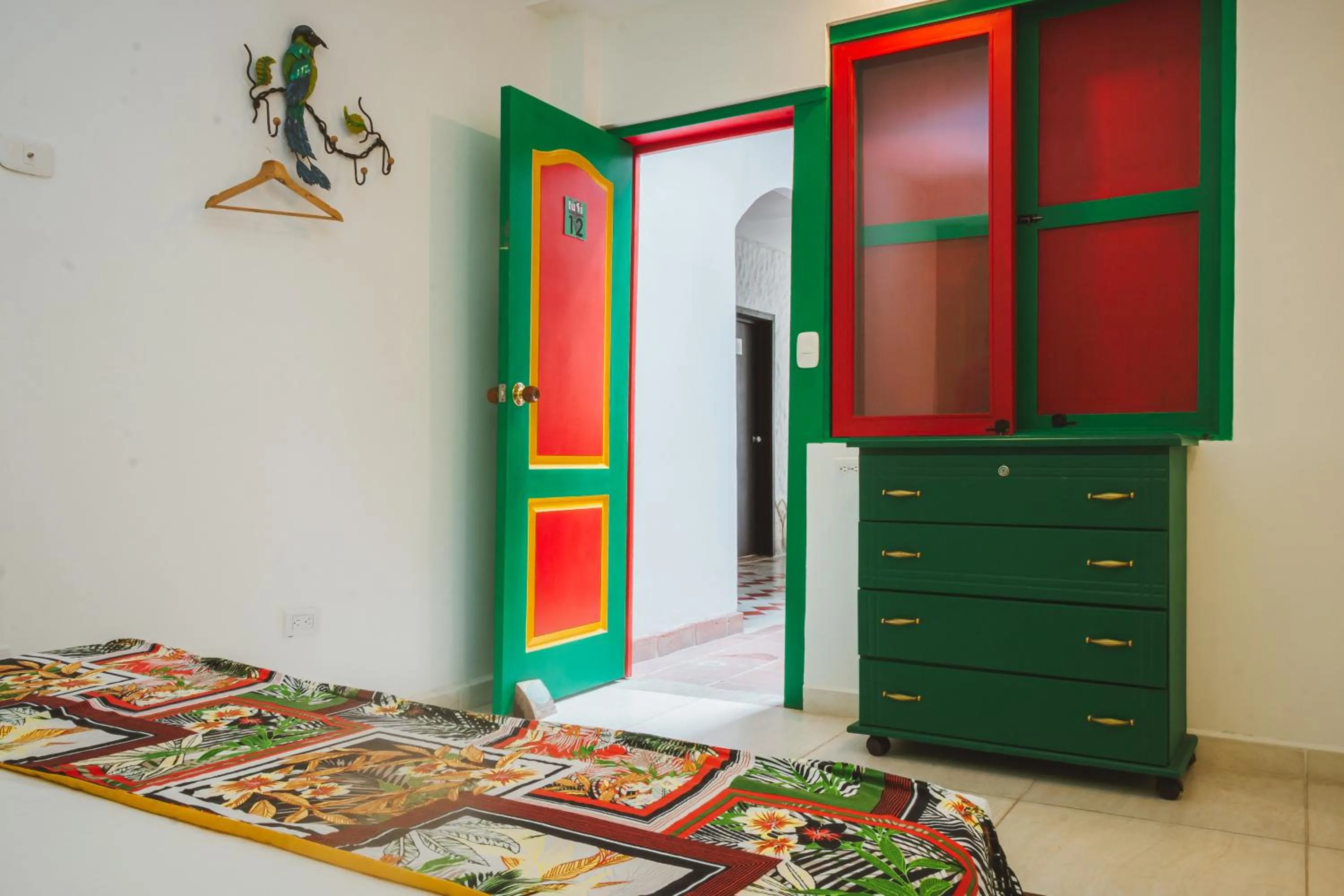 Bedroom in Tuki Hostel & Lounge