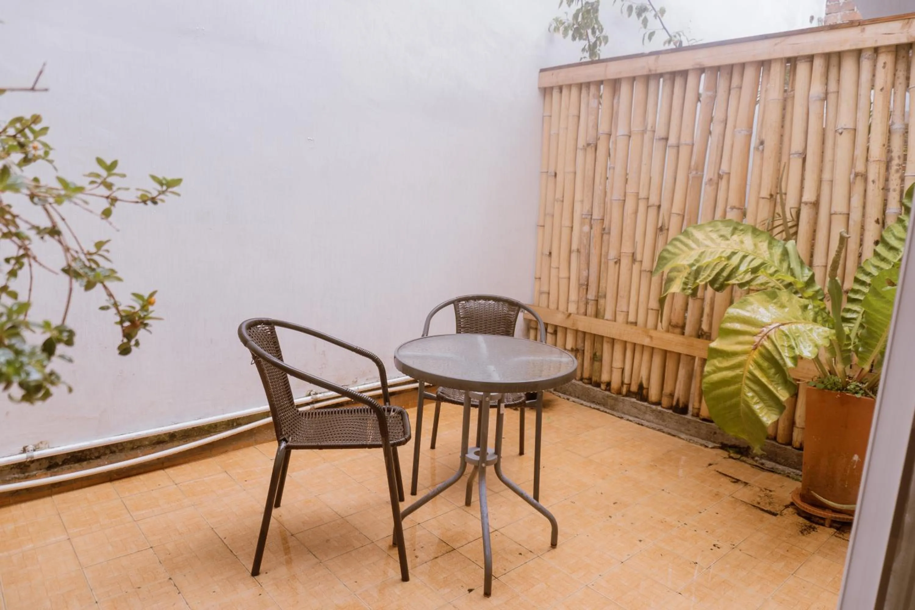 Balcony/Terrace in Tuki Hostel & Lounge