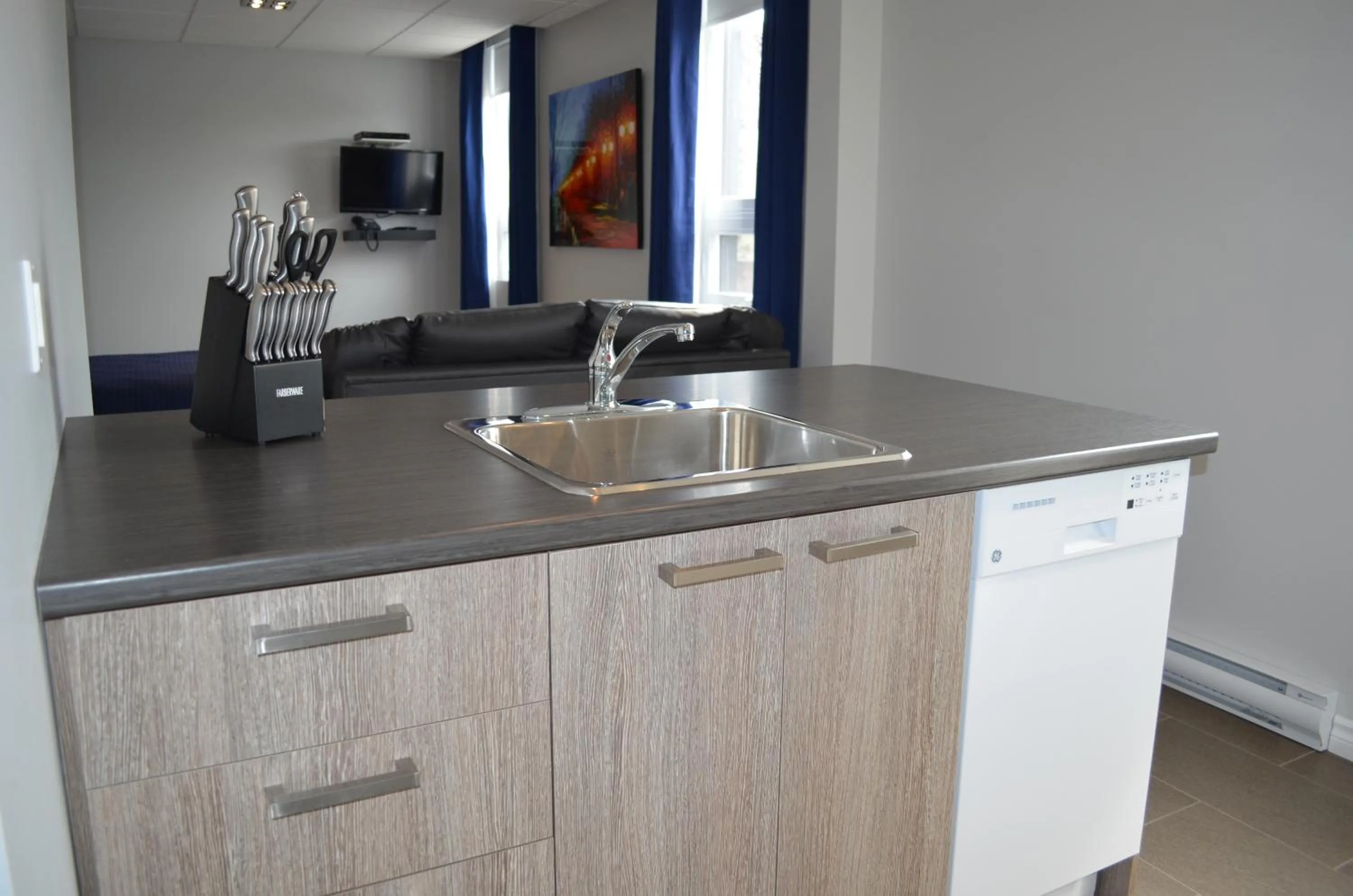 Kitchen or kitchenette in Le Chic-Urbain