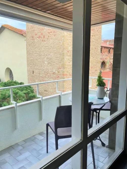 Balcony/Terrace in Apartamento Lina, a 20 metros de la playa