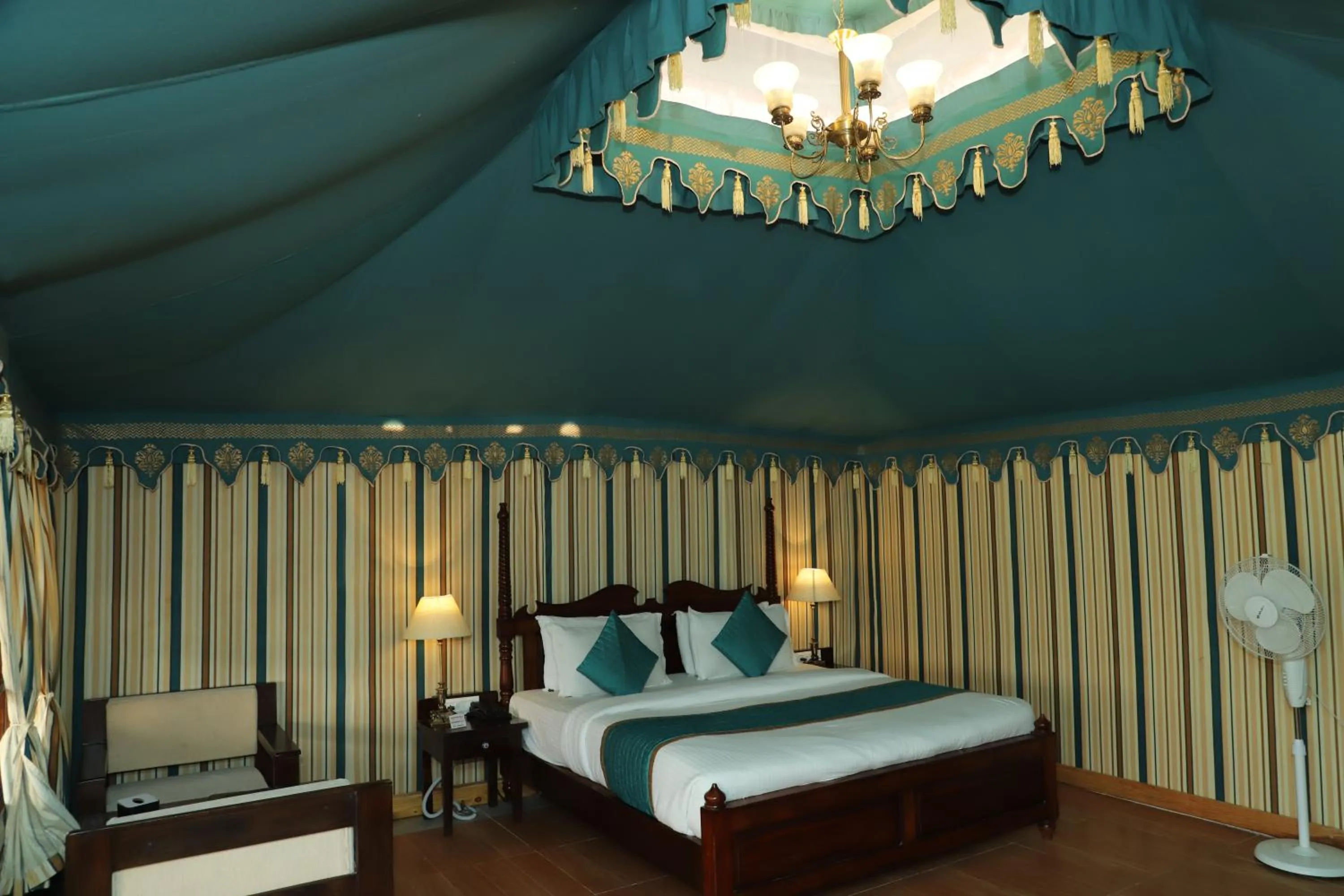 Bed in Ananda Resort