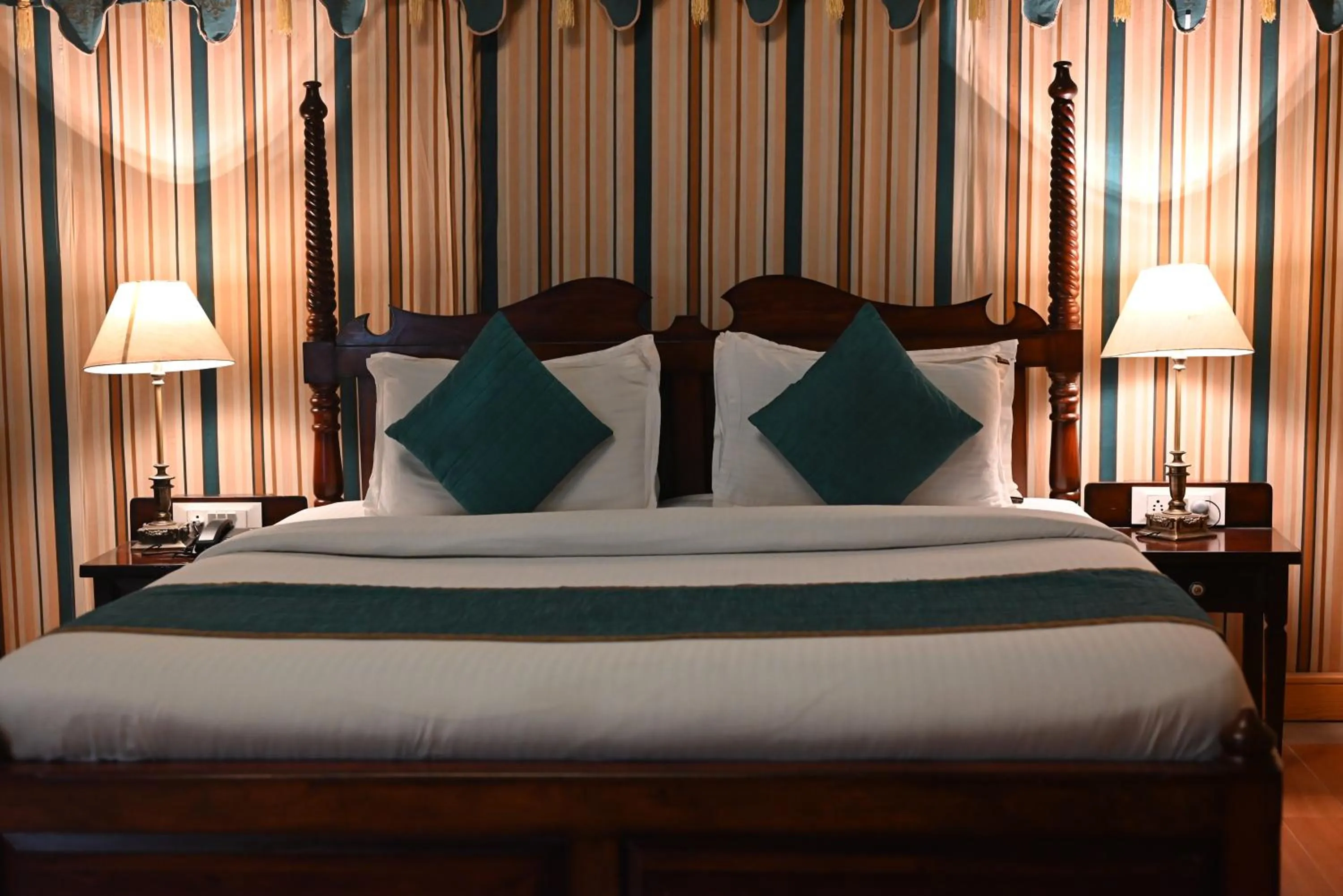 Bed in Ananda Resort