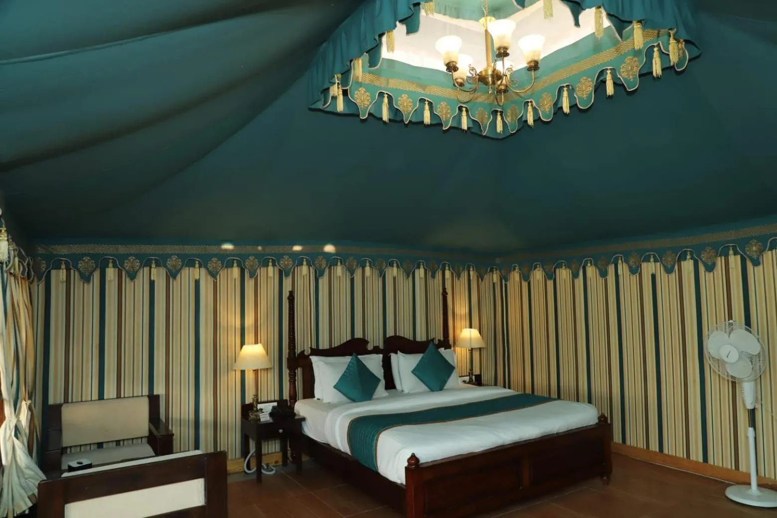 Bed in Ananda Resort