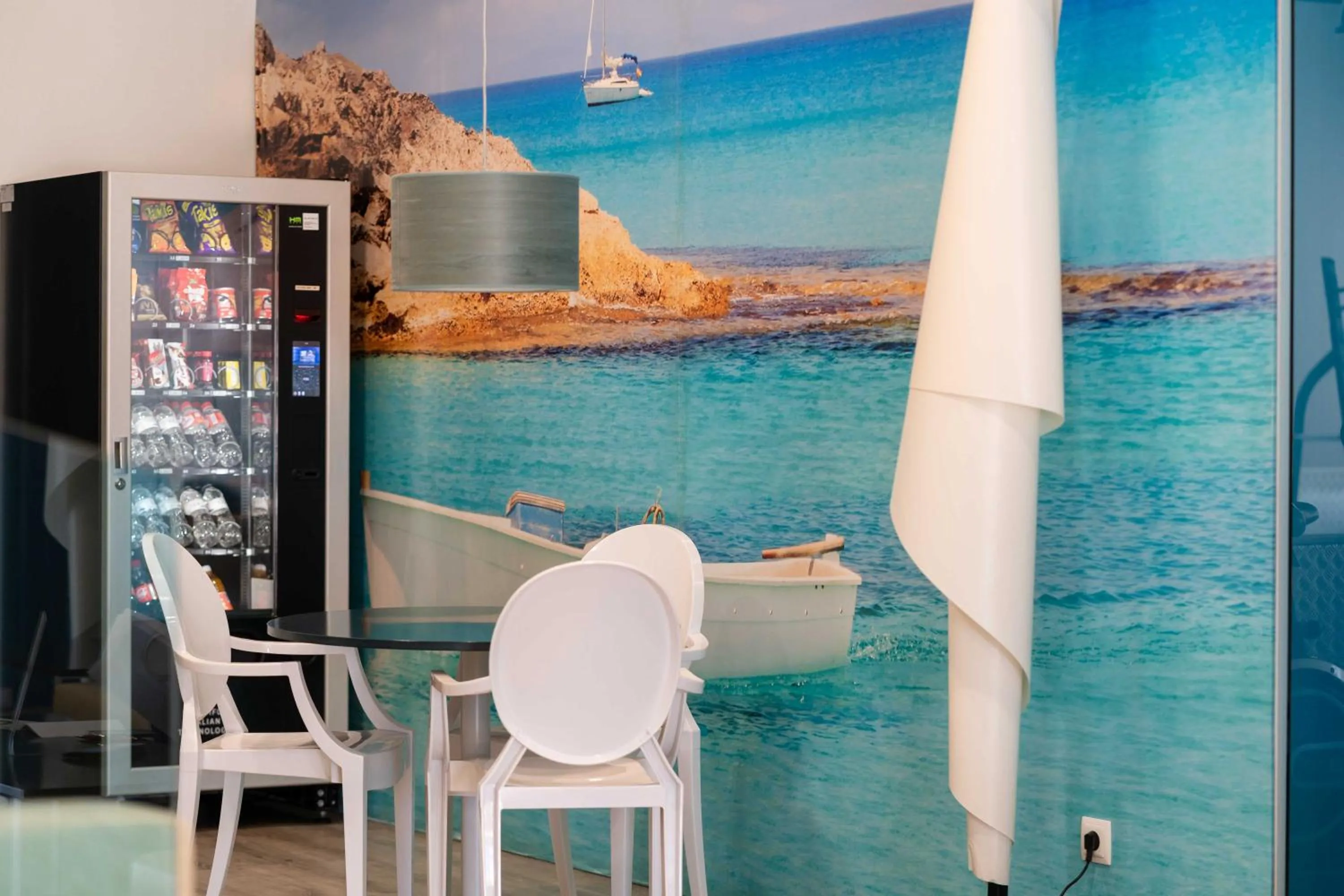 Lobby or reception in Hotel Planas