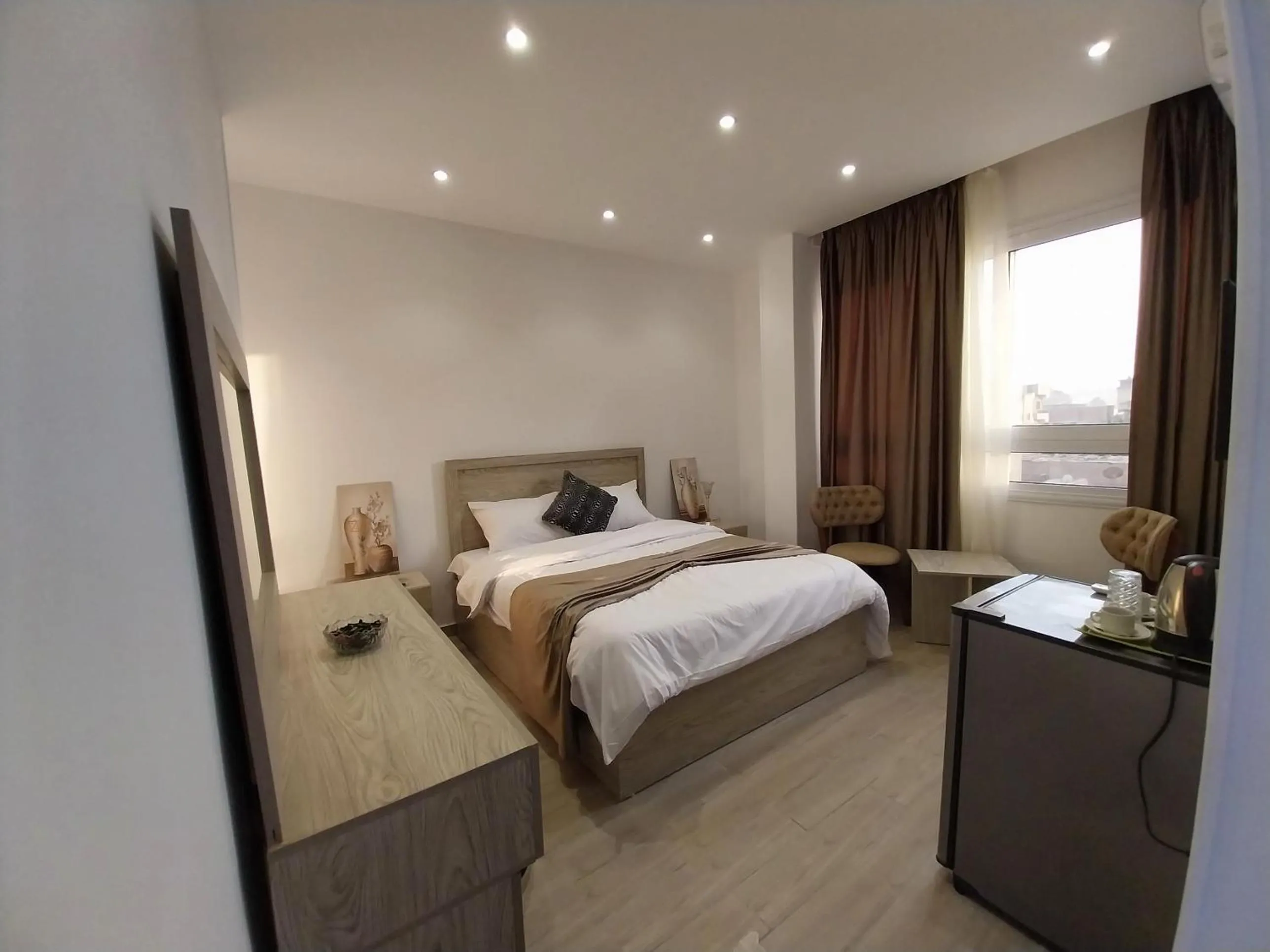 Bed in Eagles Pyramids View