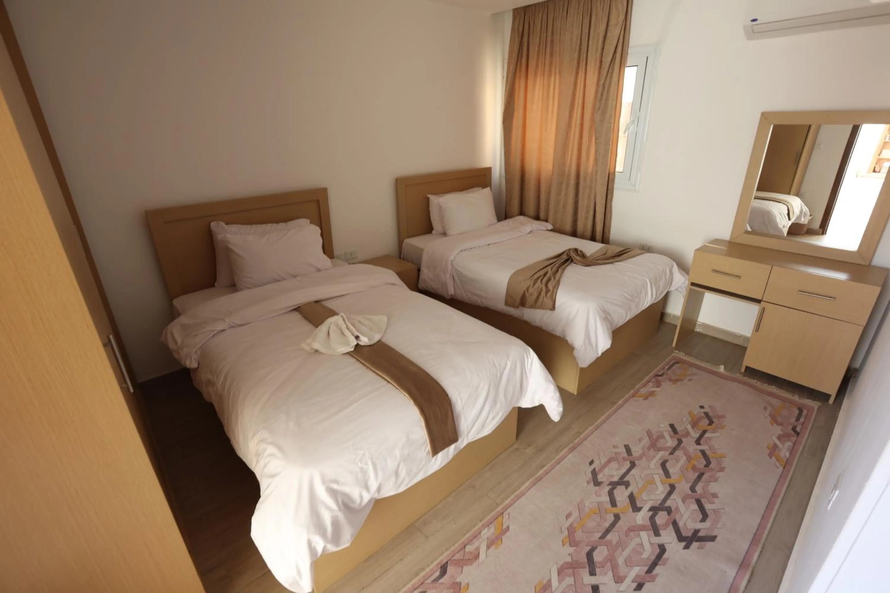 Bed in Eagles Pyramids View