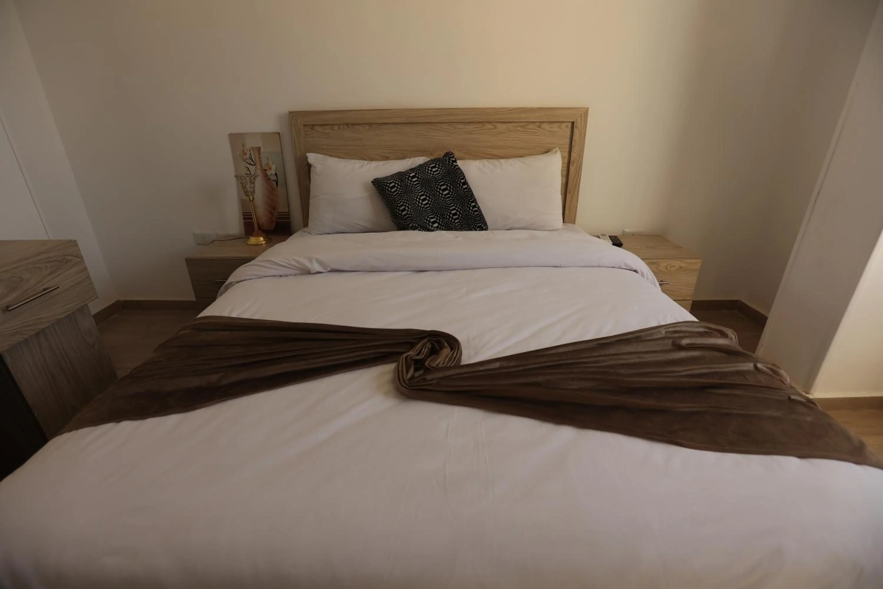 Bed in Eagles Pyramids View