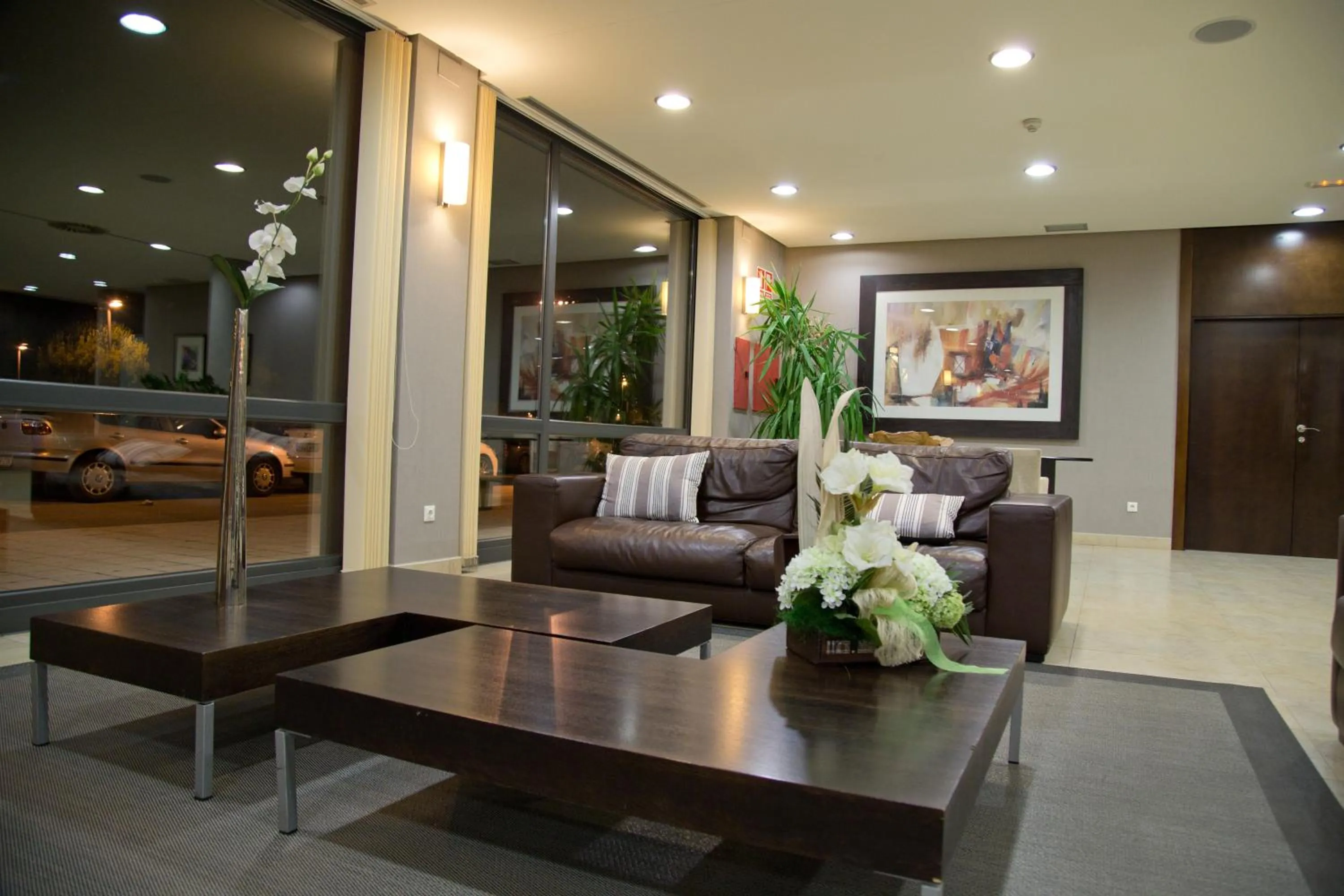 Lobby or reception in Hq La Galeria