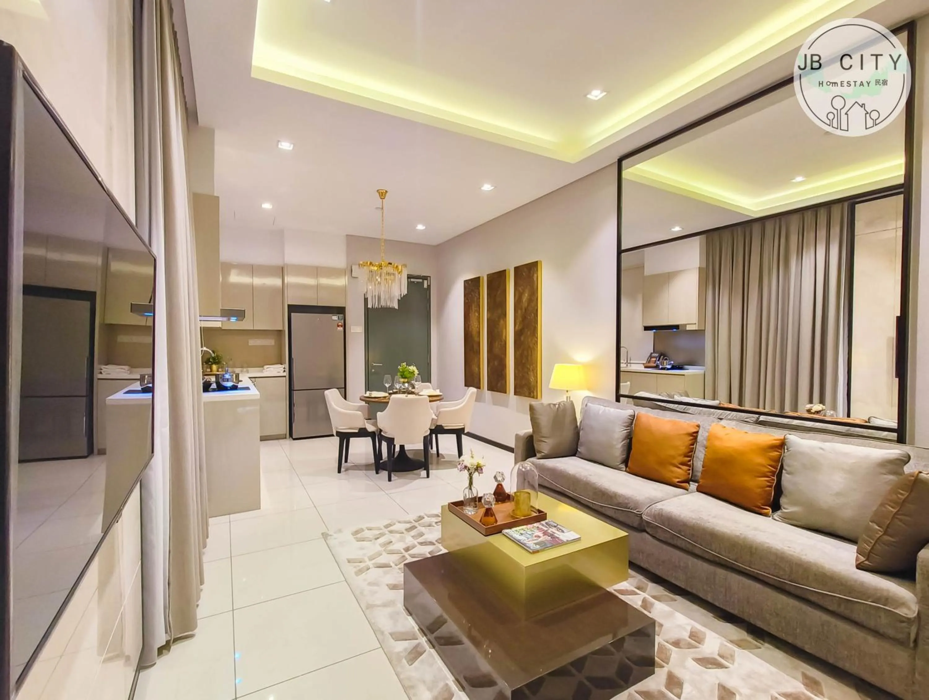 TV and multimedia in Paradigm Residence by RR JBcity