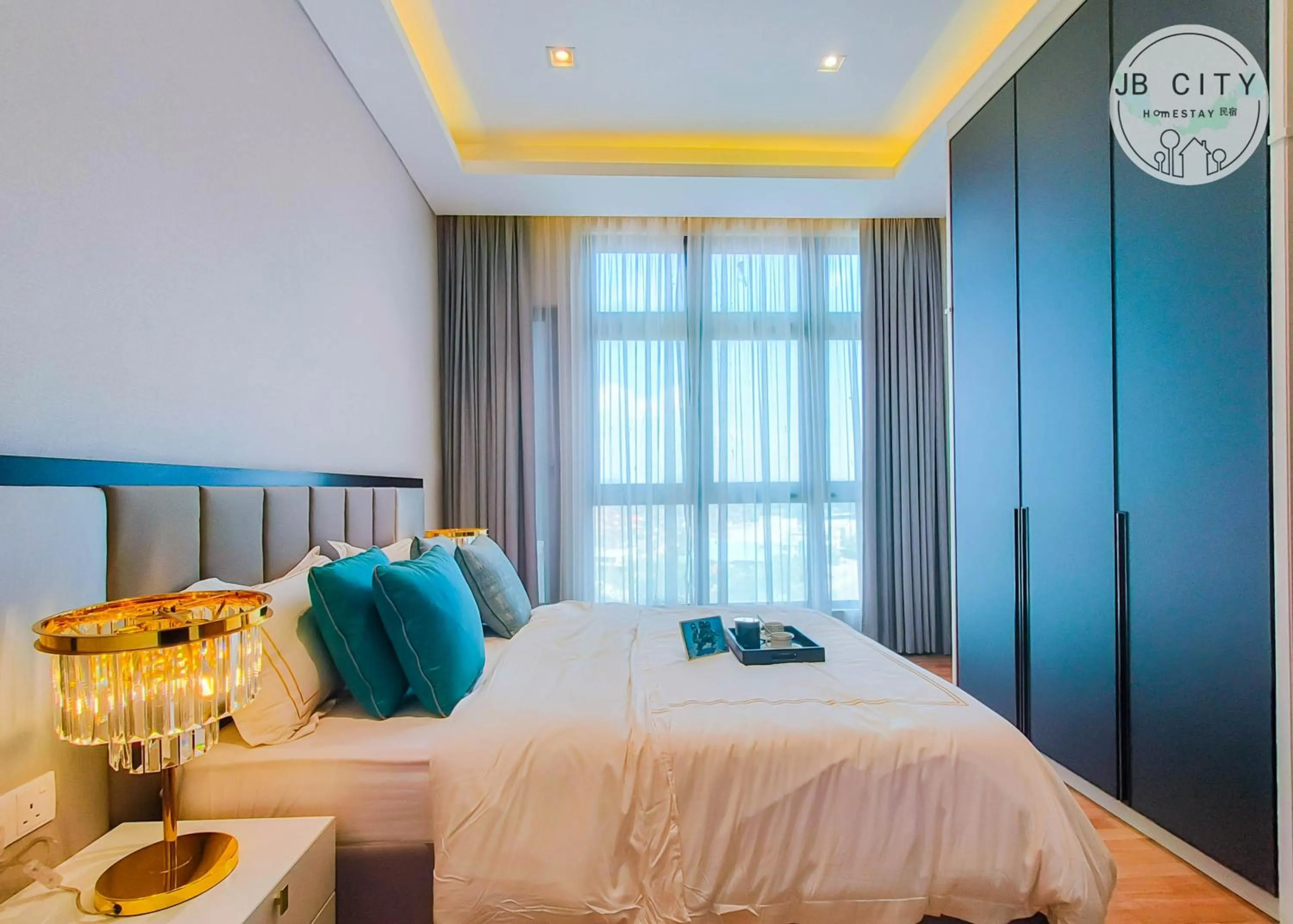 Bed in Paradigm Residence by RR JBcity