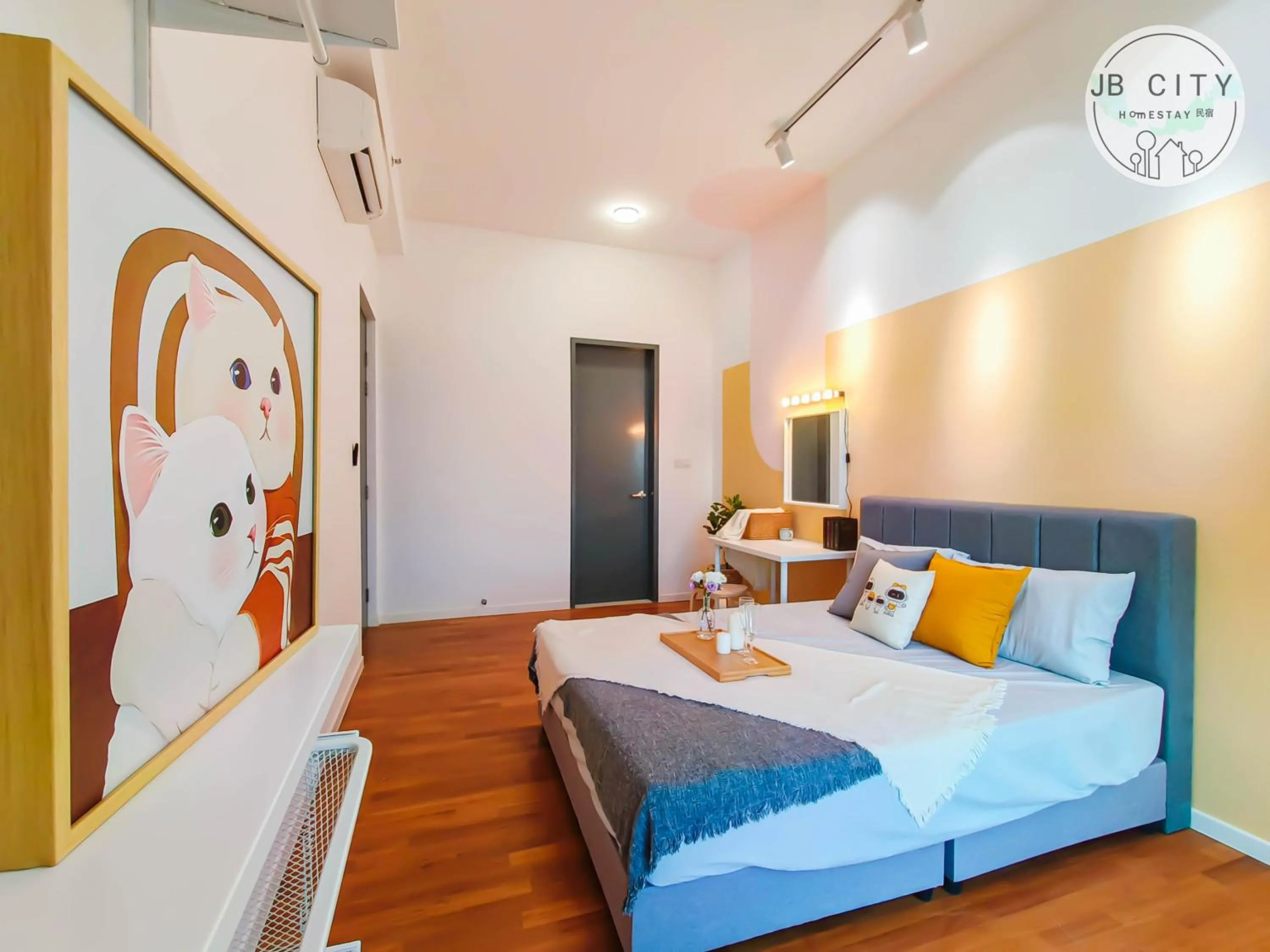 Bed in Paradigm Residence by RR JBcity