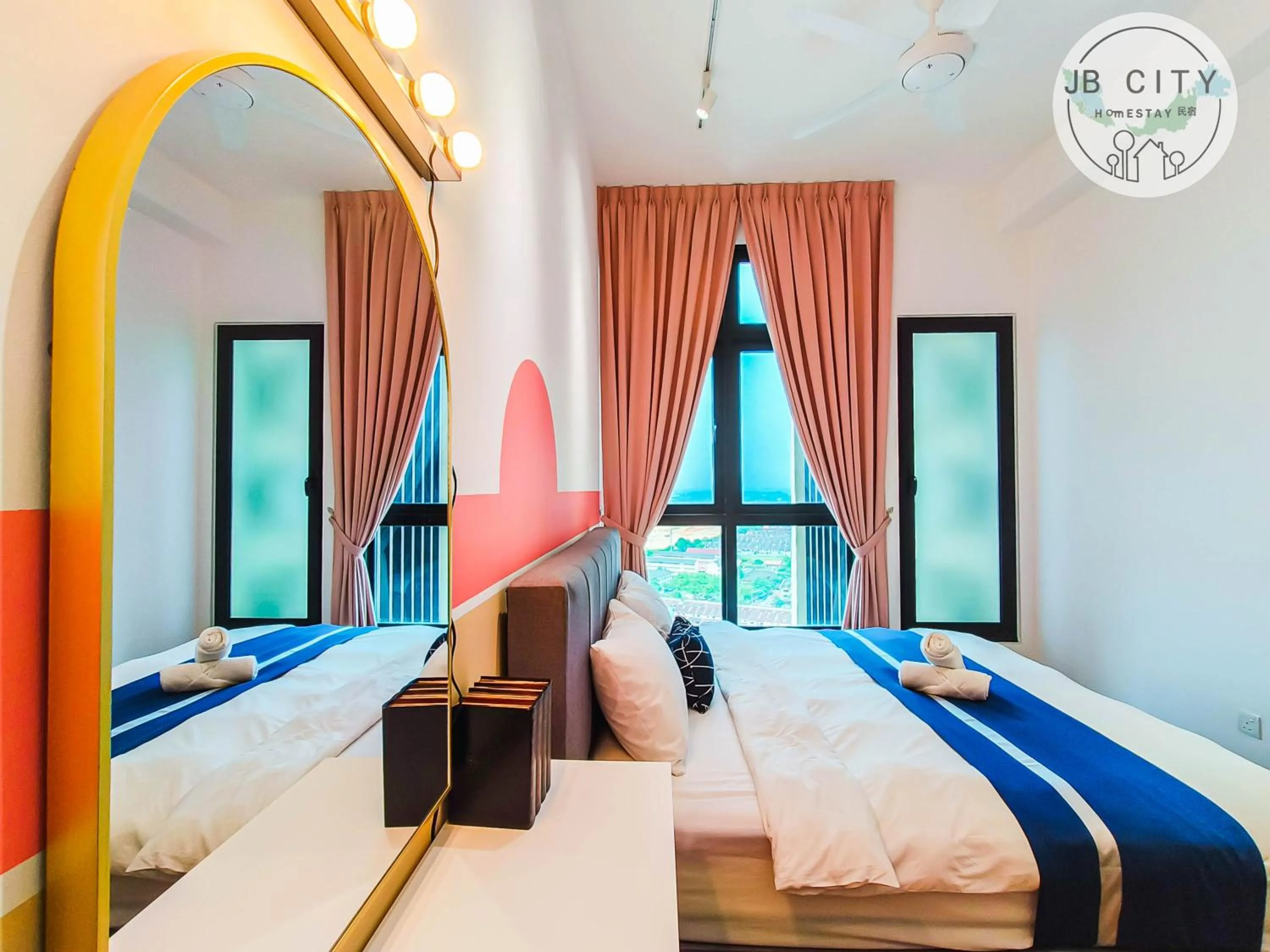 Bed in Paradigm Residence by RR JBcity